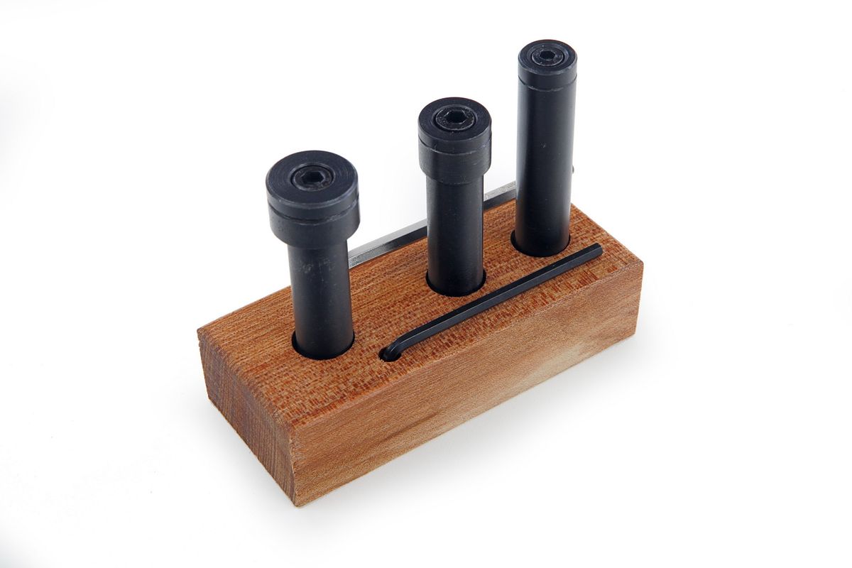 Conjunto de sujeción de 3 piezas para fresadoras