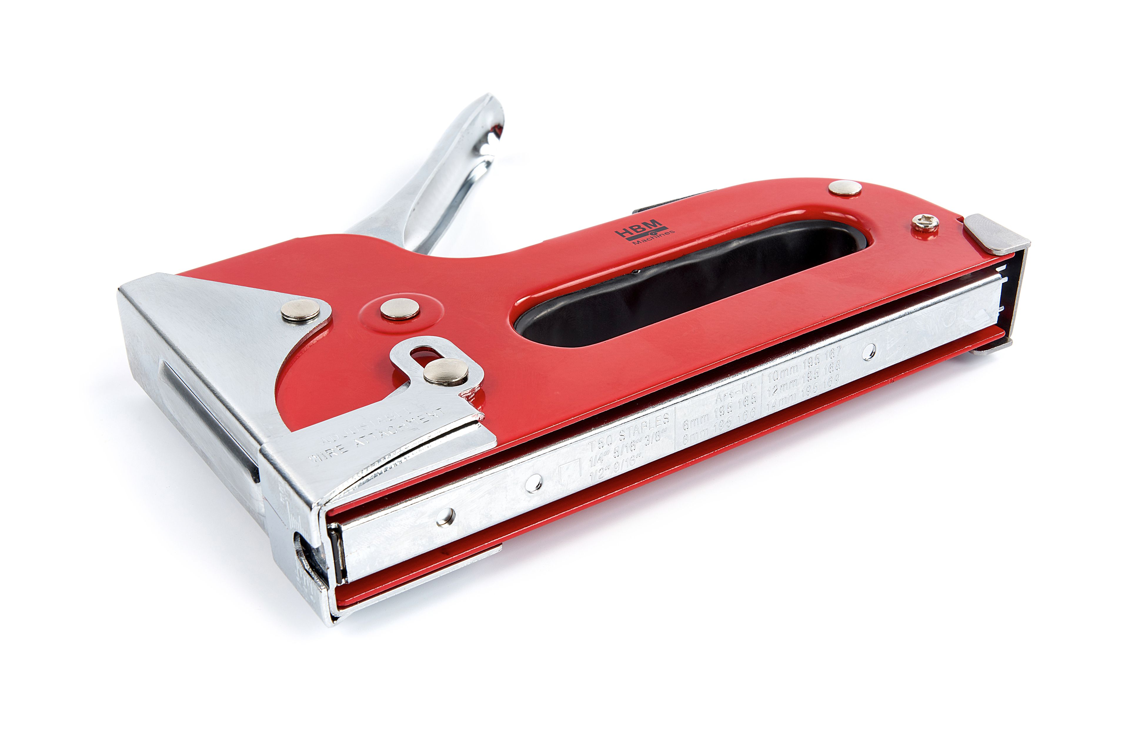 HBM Spillatore Manuale Professionale in Acciaio, Graffettatrice Inclusa 1000 Graffette Image 5