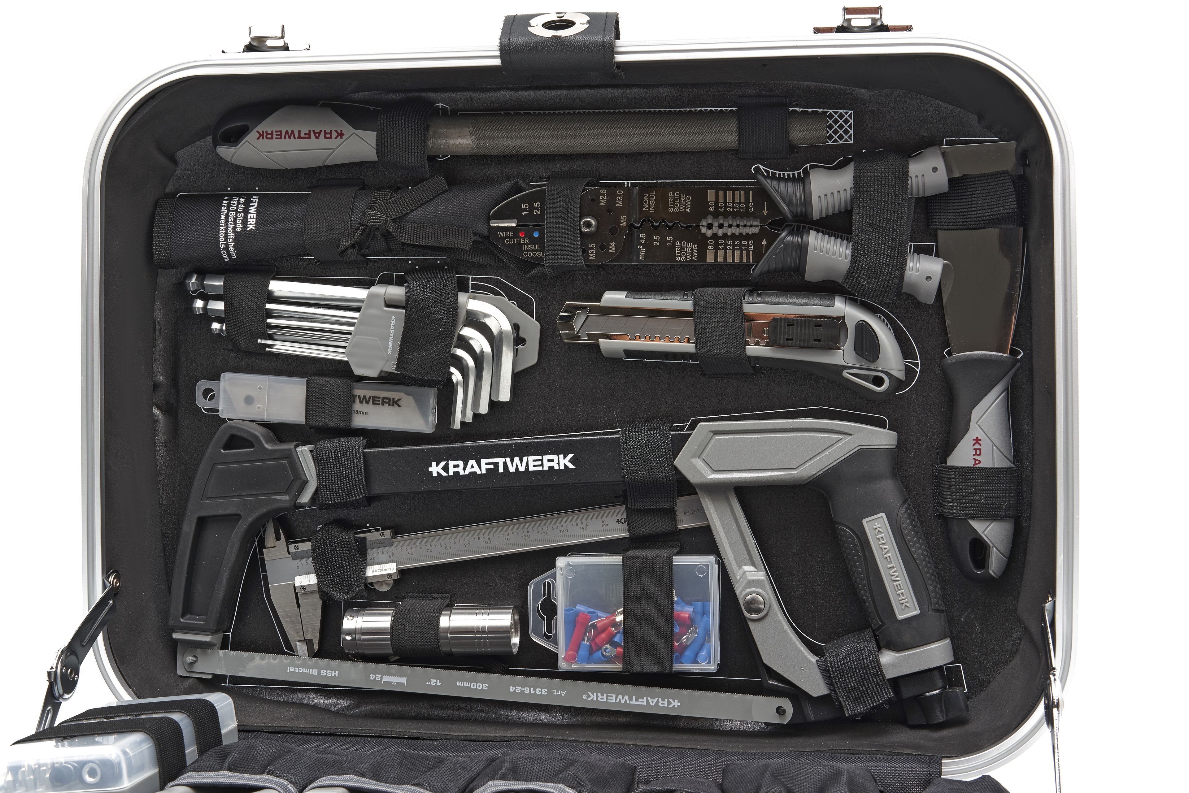 Kraftwerk 1050NL Gereedschapskoffer 230 Delig Image 6