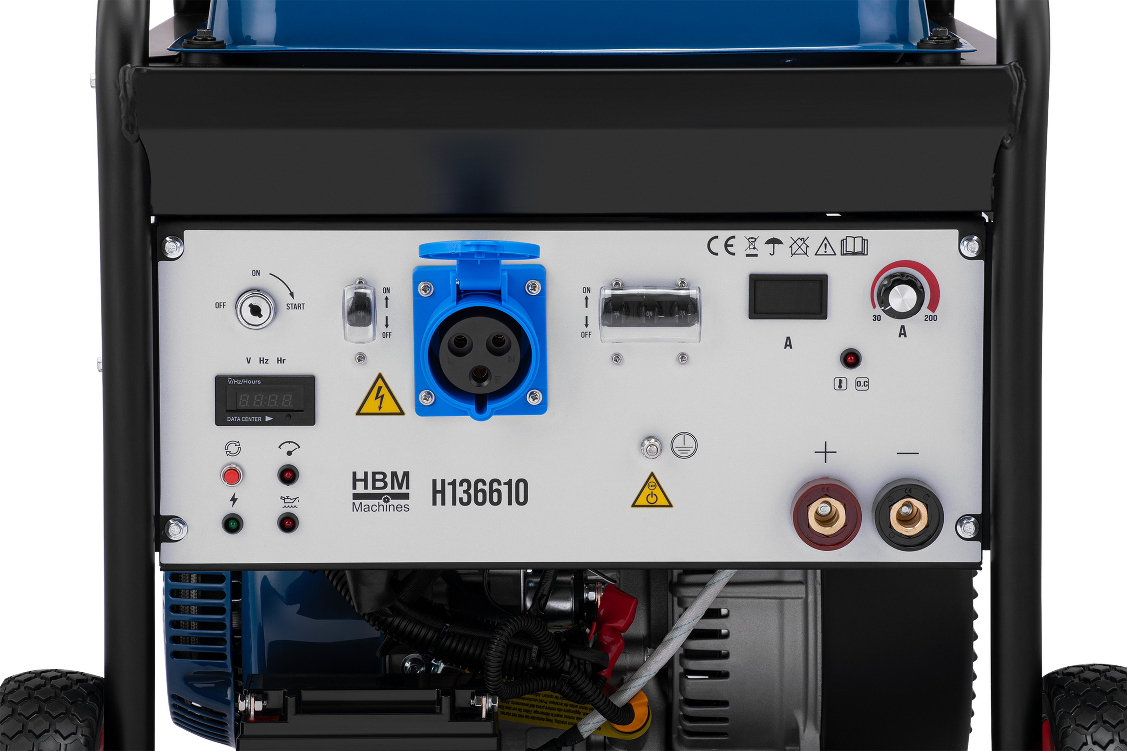 HBM lasaggregaat, 6000 W, 230 V, benzine Image 8