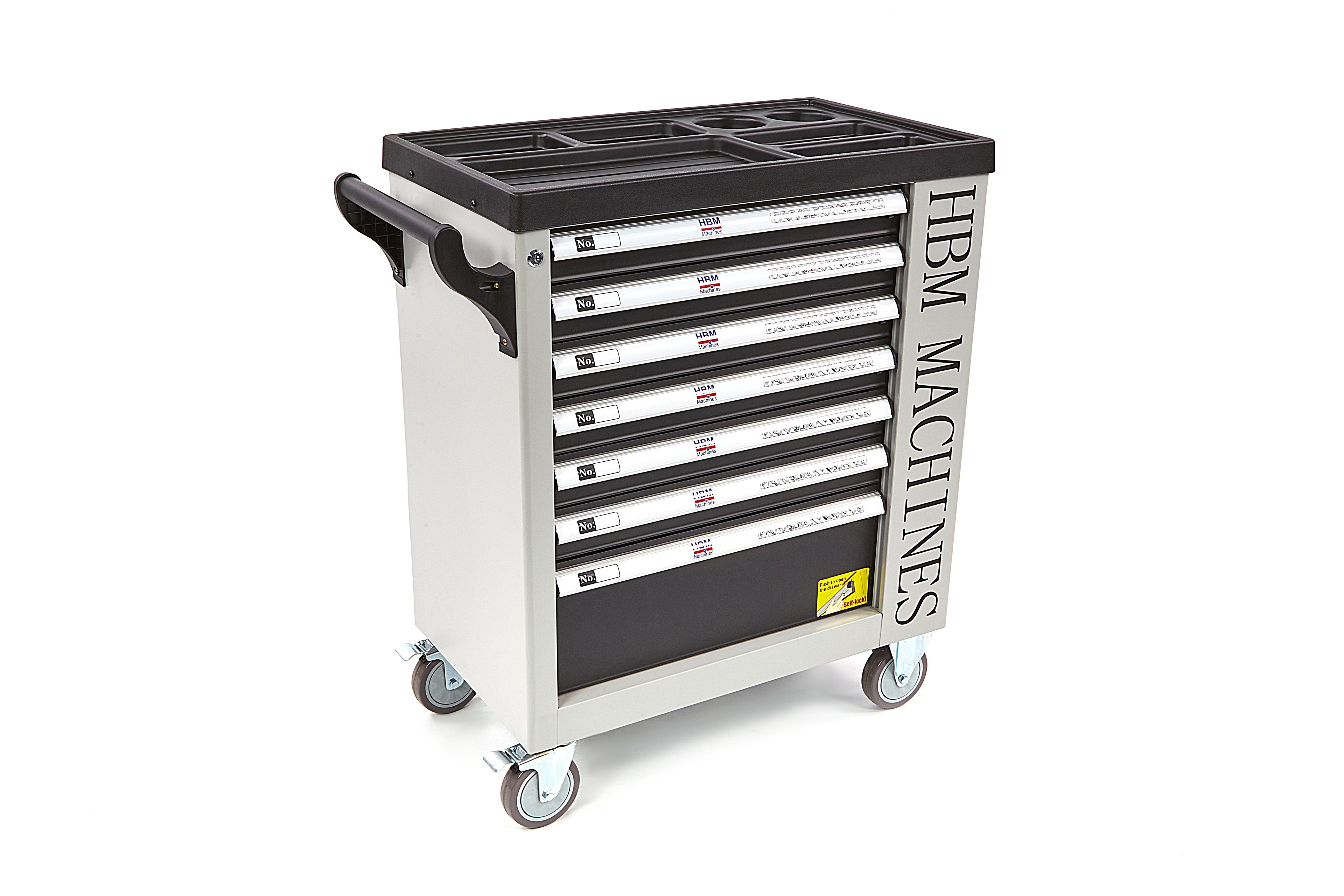 HBM servante à outils garnie 262 pièces, noir Image 6