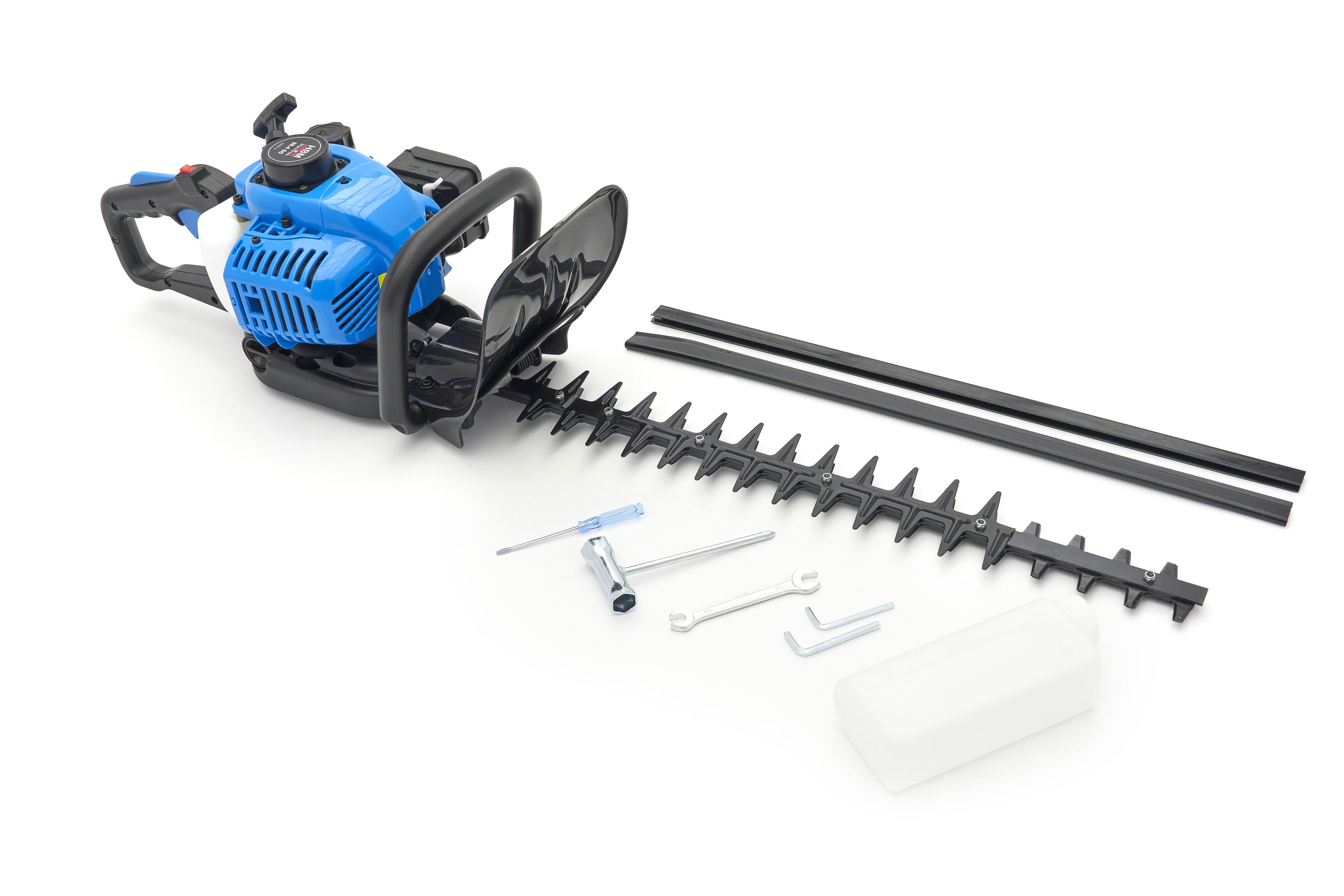 Cortacésped HBM de 25.4 cc - Recortador de setos 600 mm con motor de gasolina de 2 tiempos Image 13