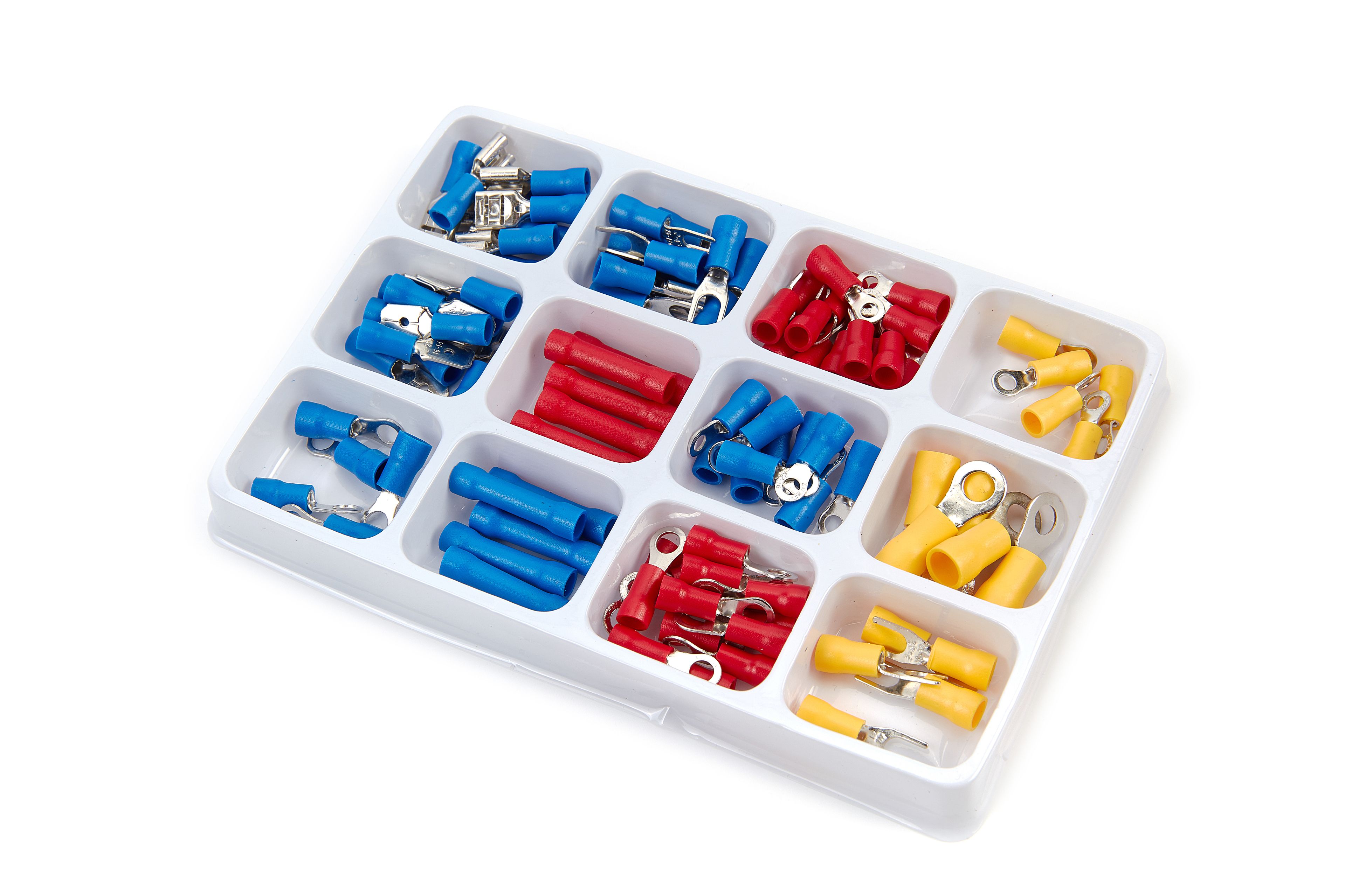 HBM assortimiento de terminales de cable de 100 piezas