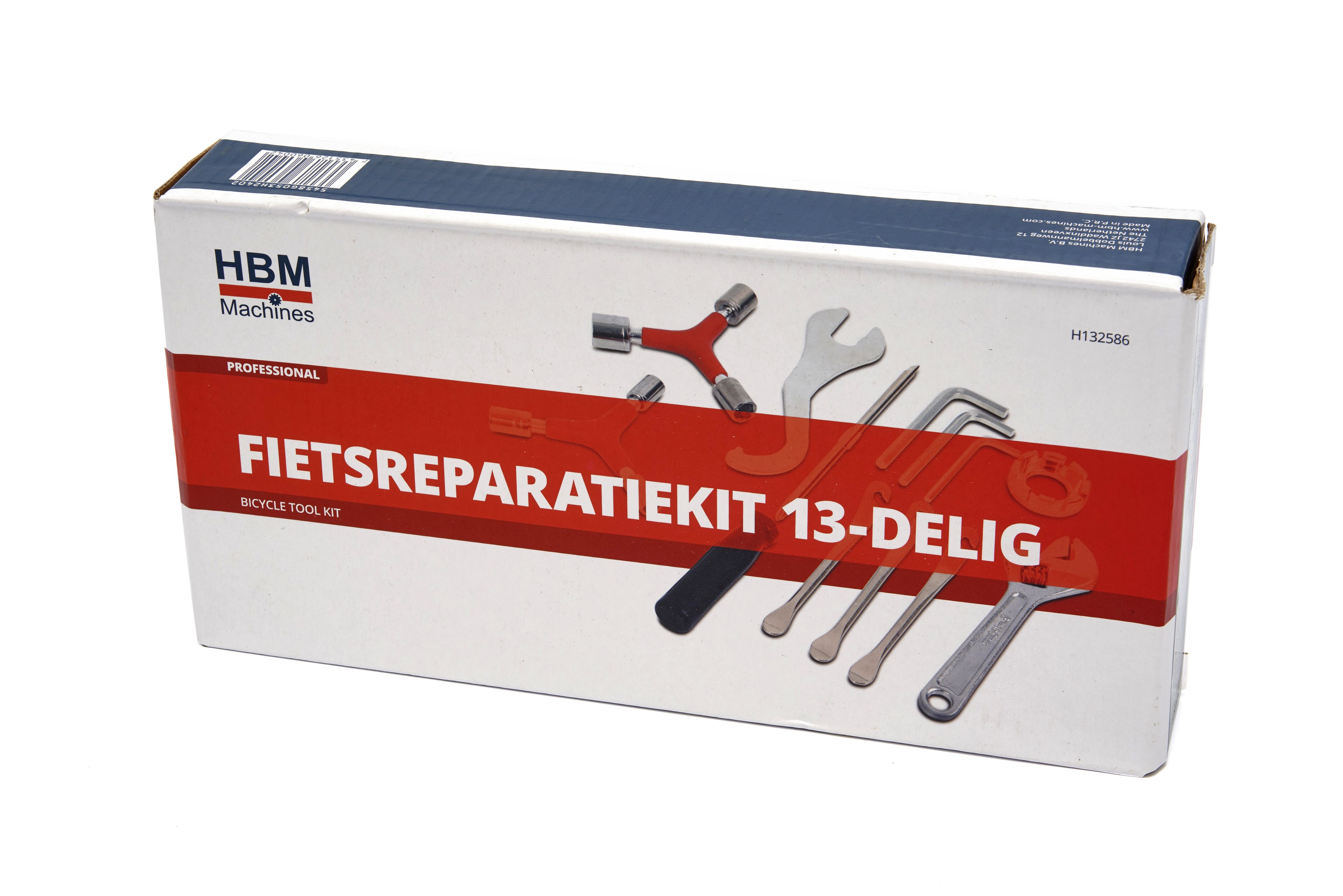 Kit di riparazione per biciclette HBM da 13 pezzi Image 8