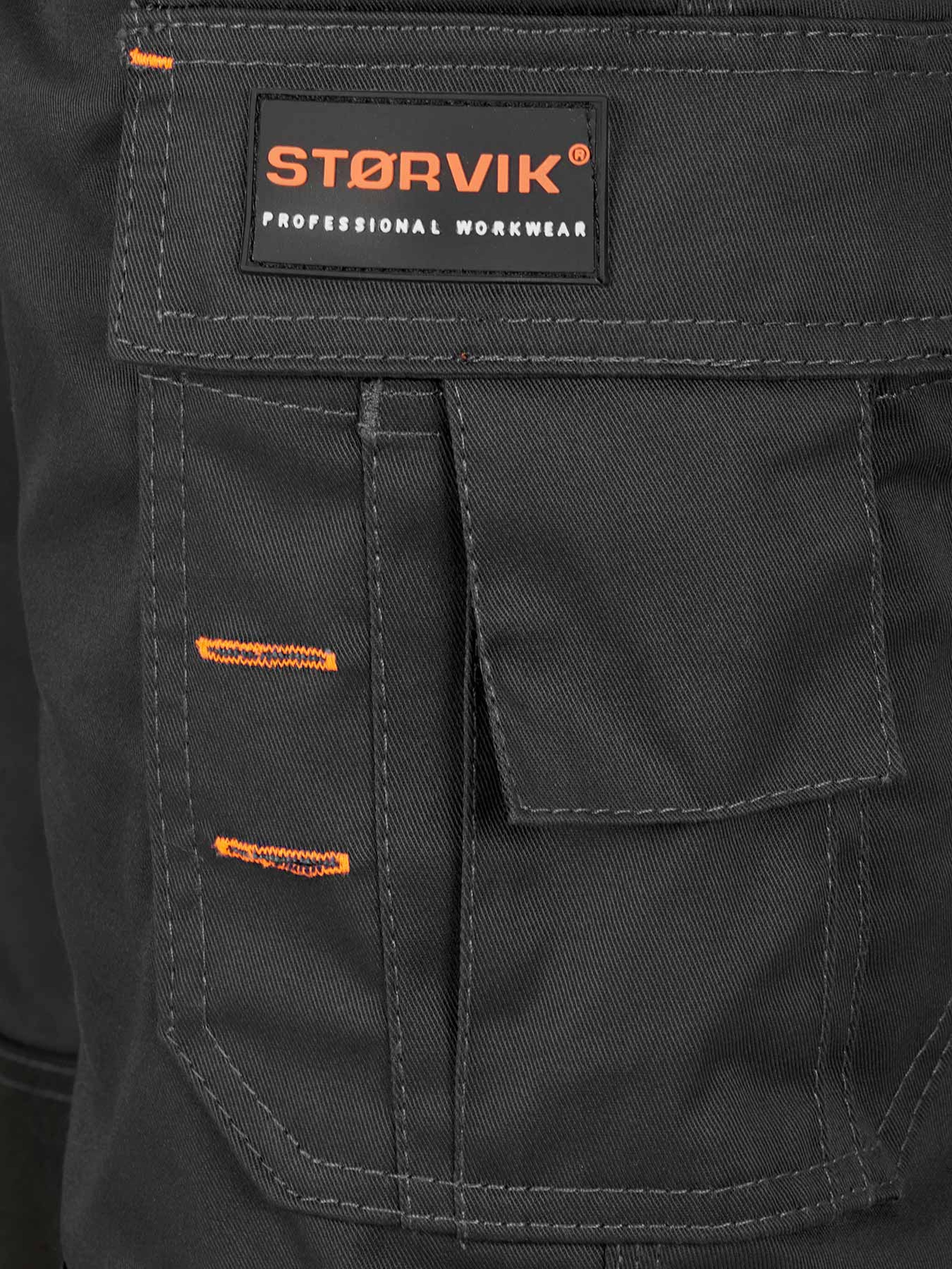 Storvik Roy pantalon de travail stretch noir 3XL Image 4