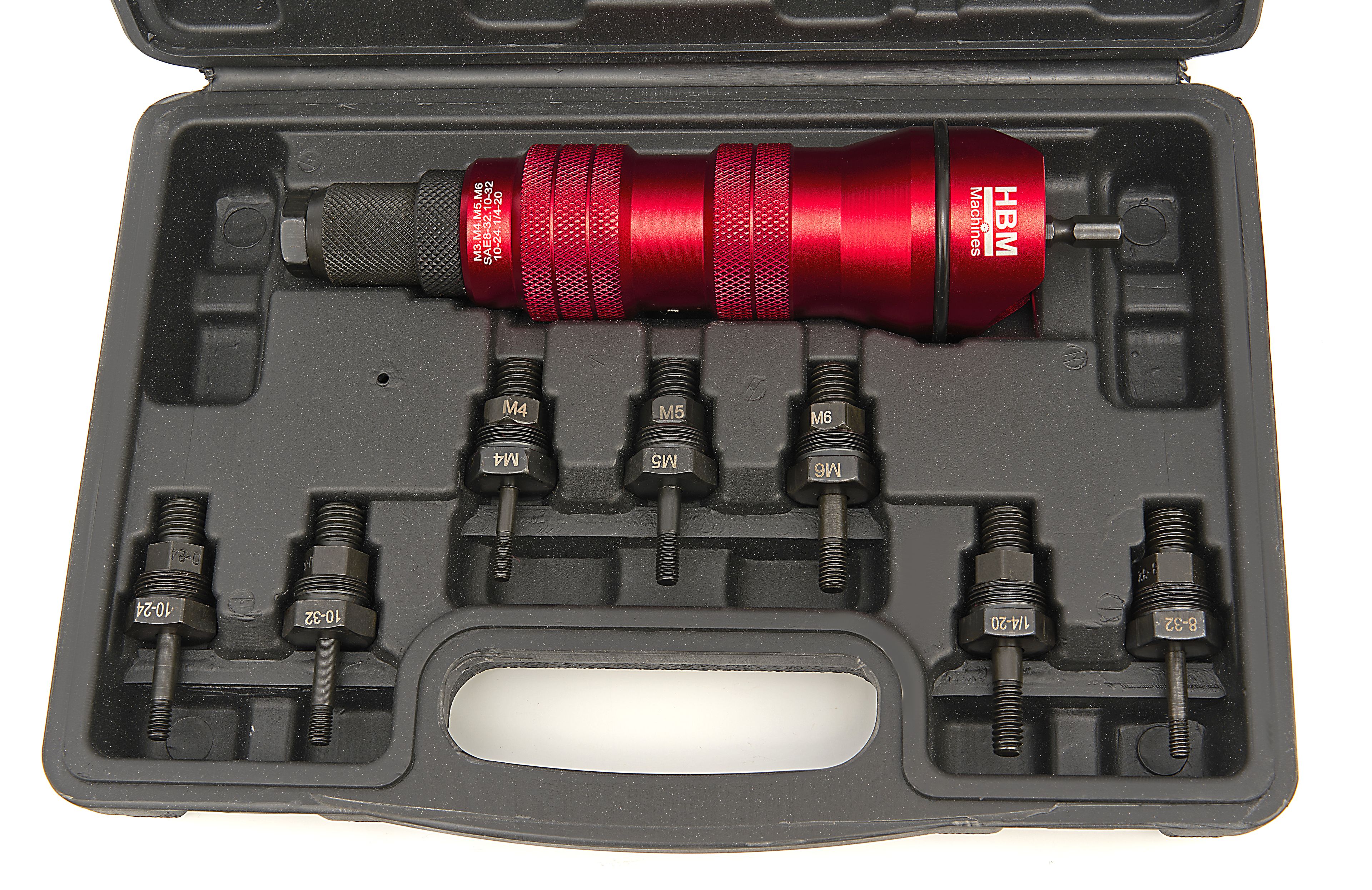 HBM Professionele Blindklinkmoertang voor in de Accuboormachine MM en INCH Maten Image 4