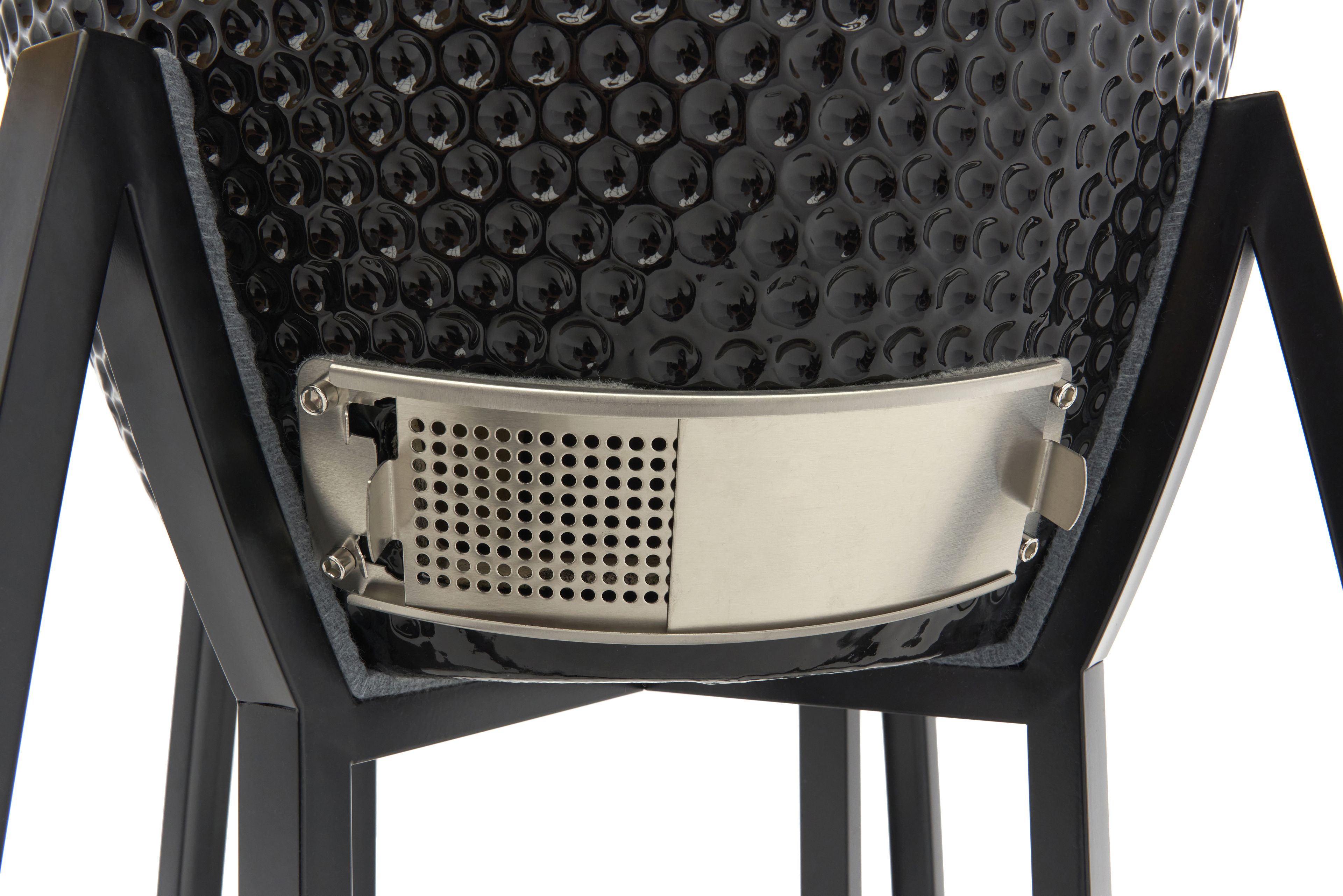 Barbecue en céramique de 60 cm sur roulettes Black Edition Image 19