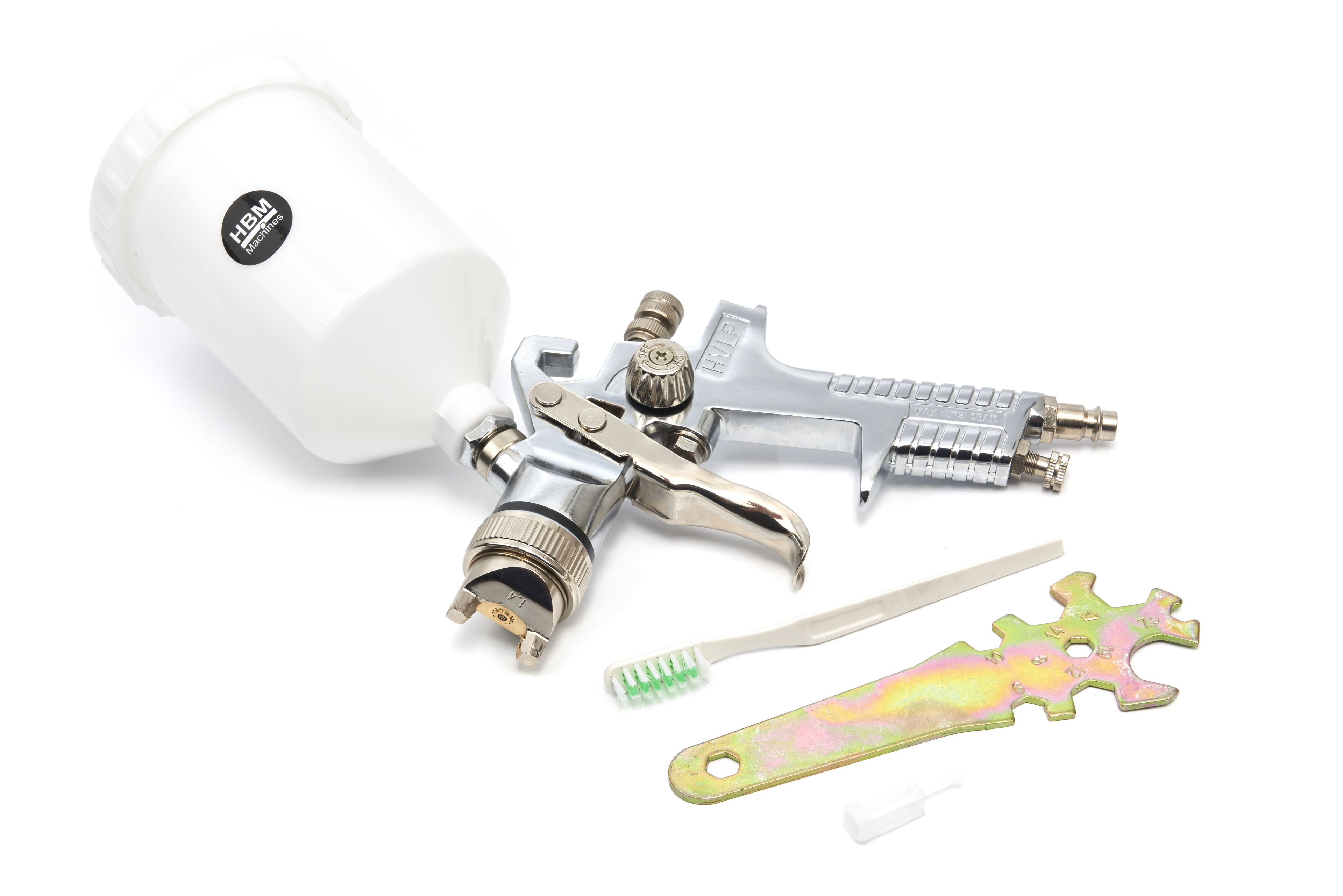 HBM verfspuit HVLP 600 ml Image 3