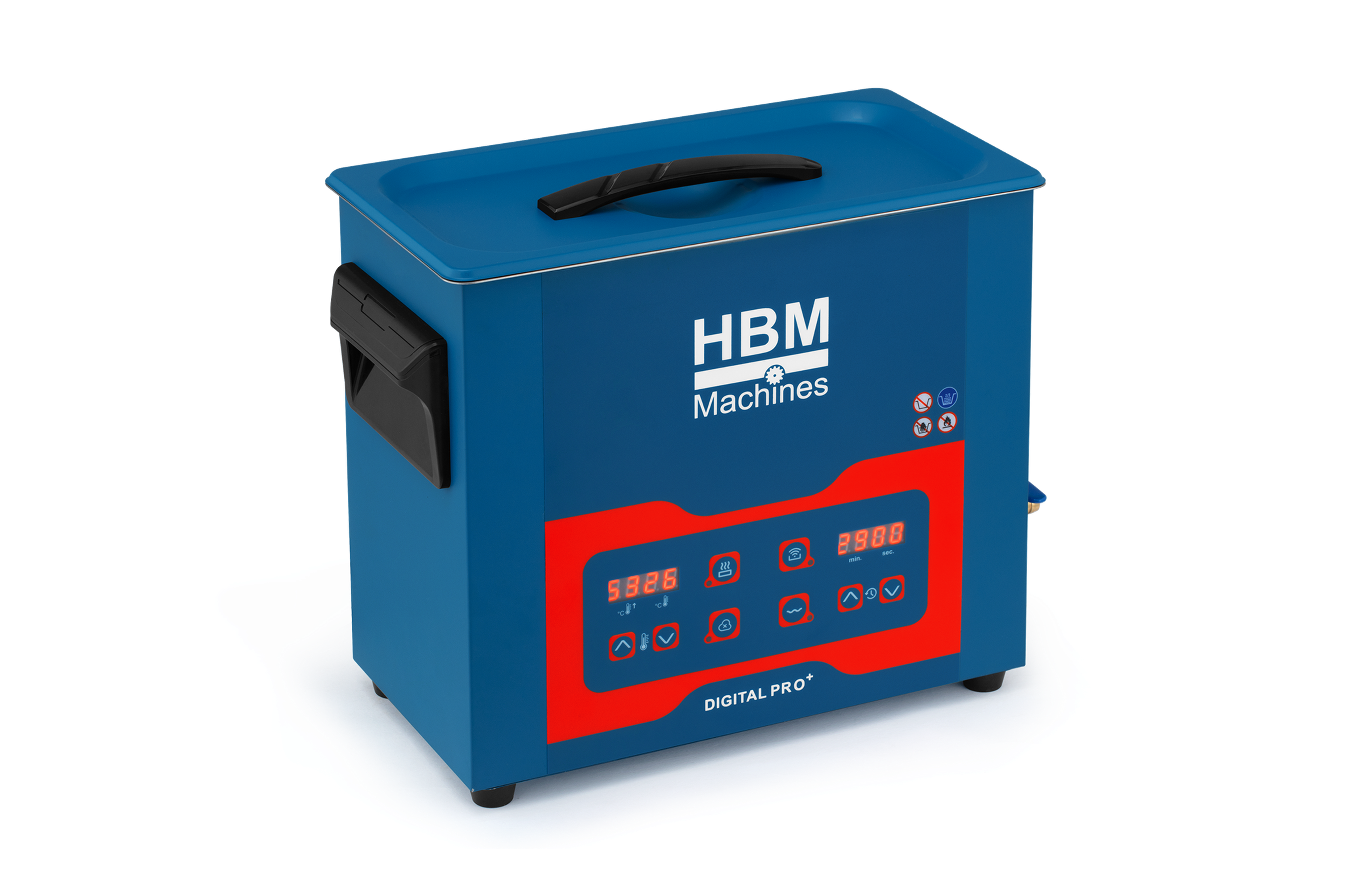 HBM pulitori ad ultrasuoni, blu 7,5 l Image 4