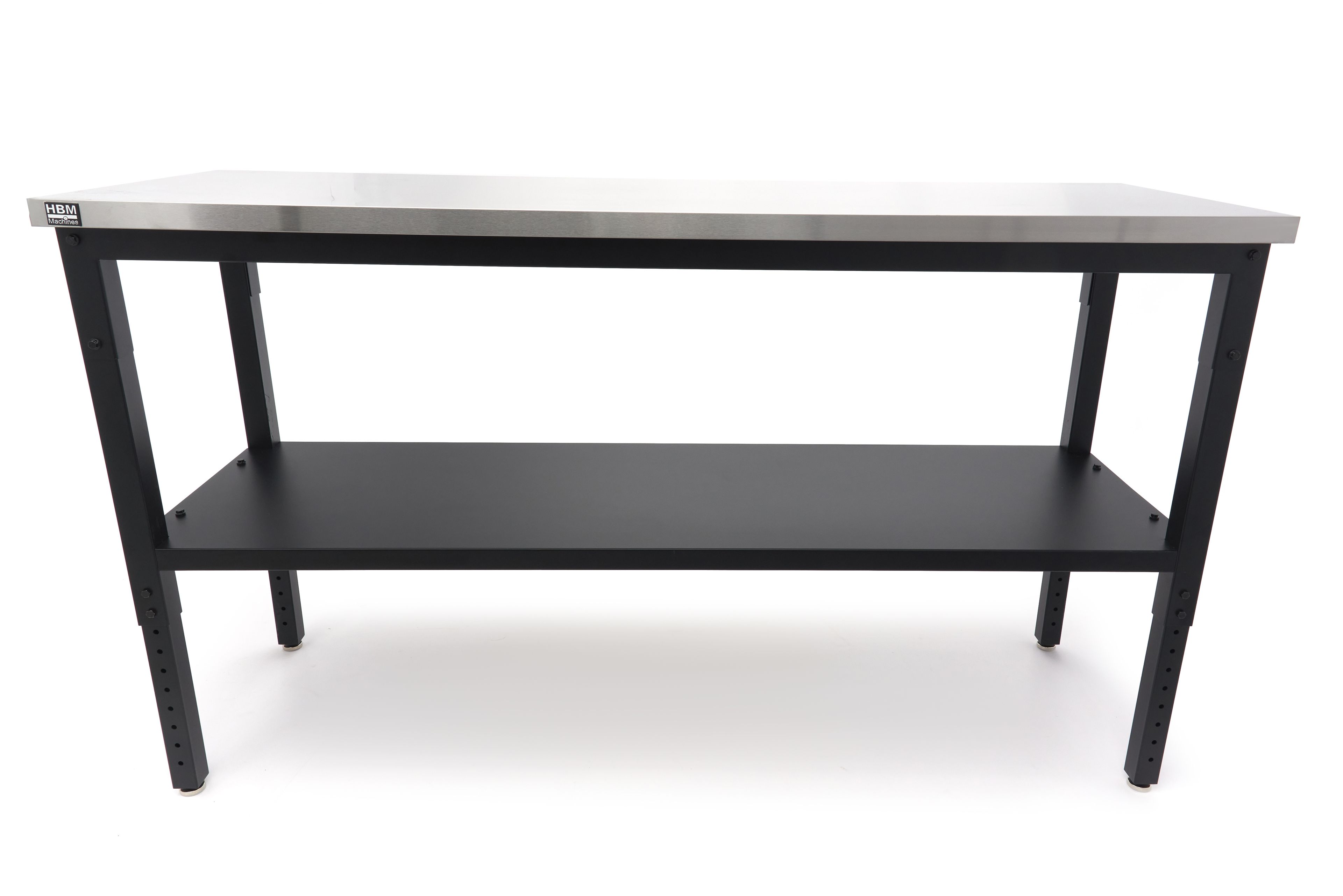 HBM Arbeitstisch Edelstahl 182 cm Image 7