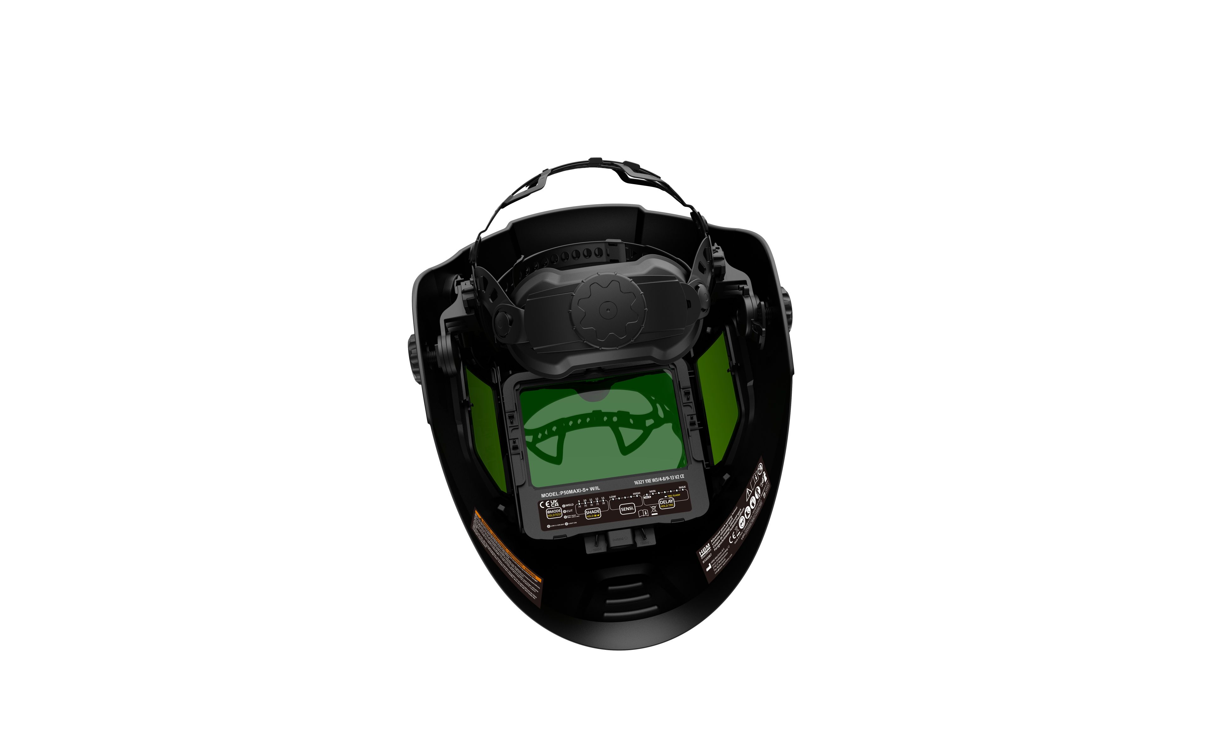 HBM Airshield Elite masque de soudage avec aspiration, 230 L/min Image 5