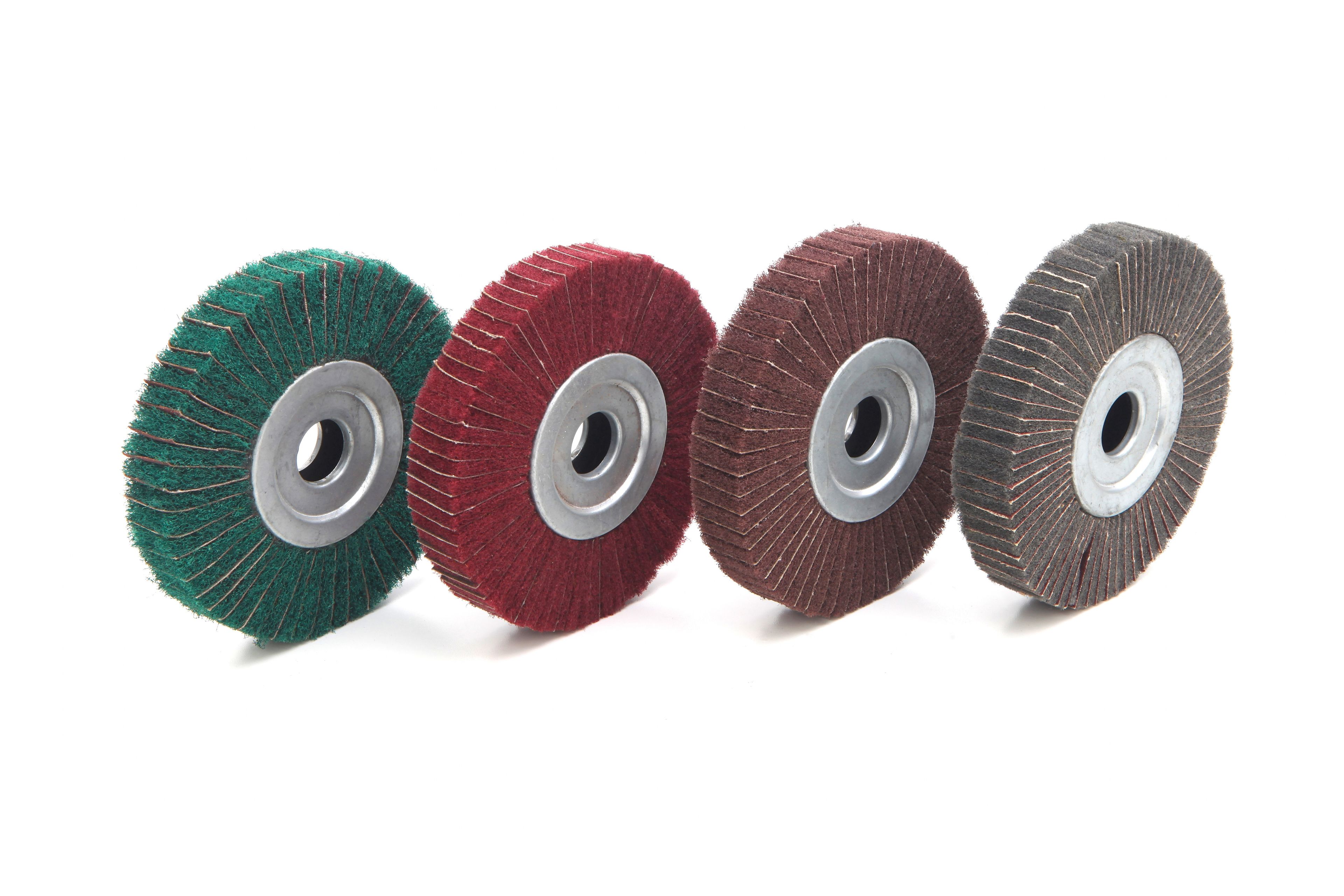 Dischi abrasivi a lamella HBM 150 mm per la smerigliatrice