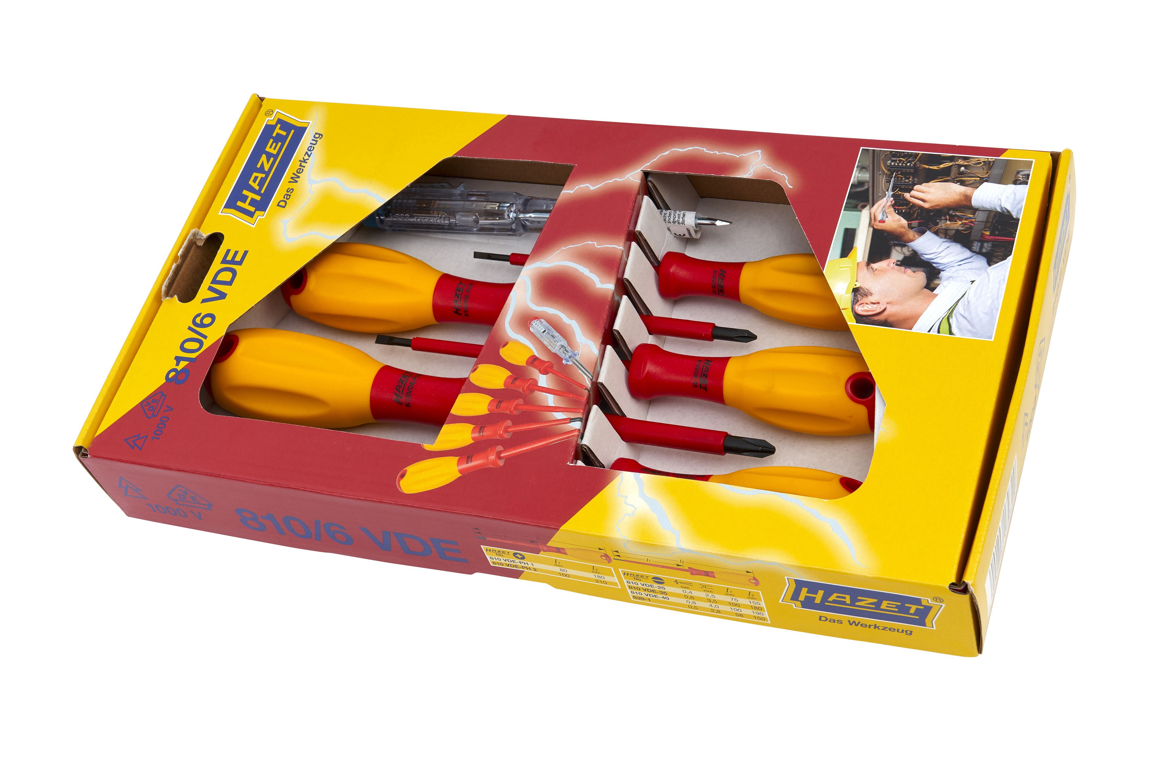 Set di cacciaviti Hazet VDE 6 pezzi Image 4