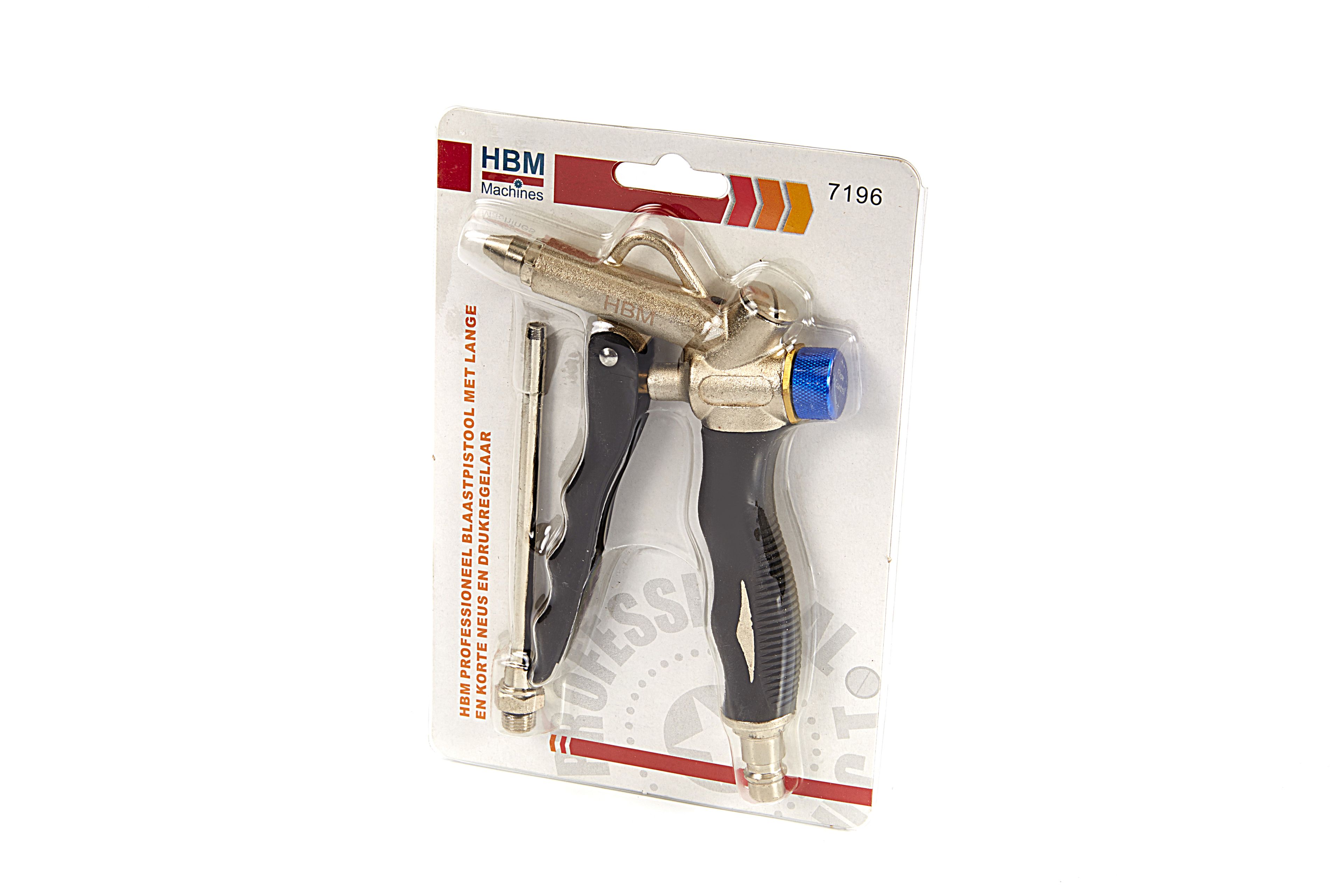 Soufflette professionnelle HBM avec nez long / court et régulateur de pression Image 6