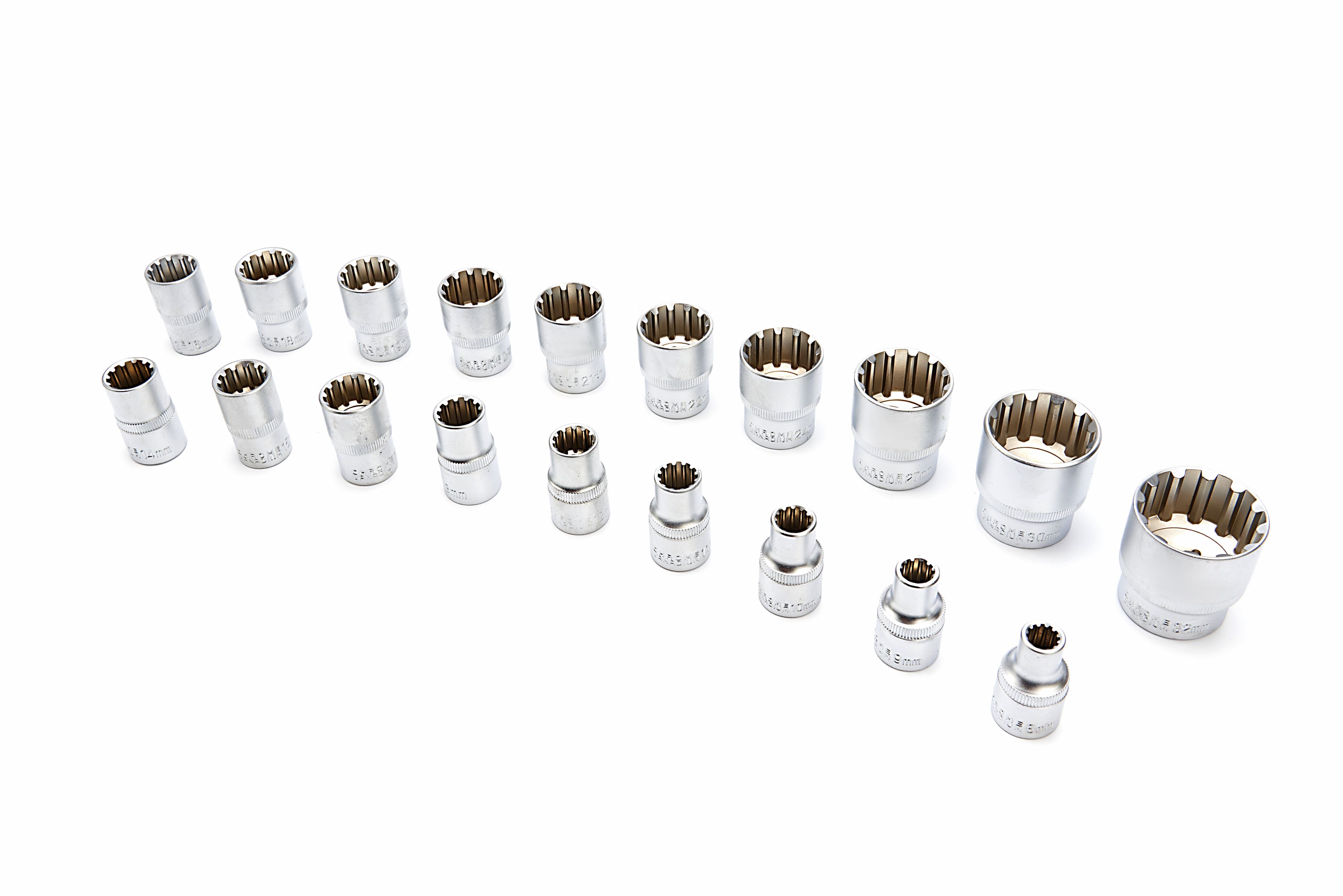 HBM set di bussole Multilock da 1/2 pollice da 8 a 32 mm, 19 pezzi Image 5