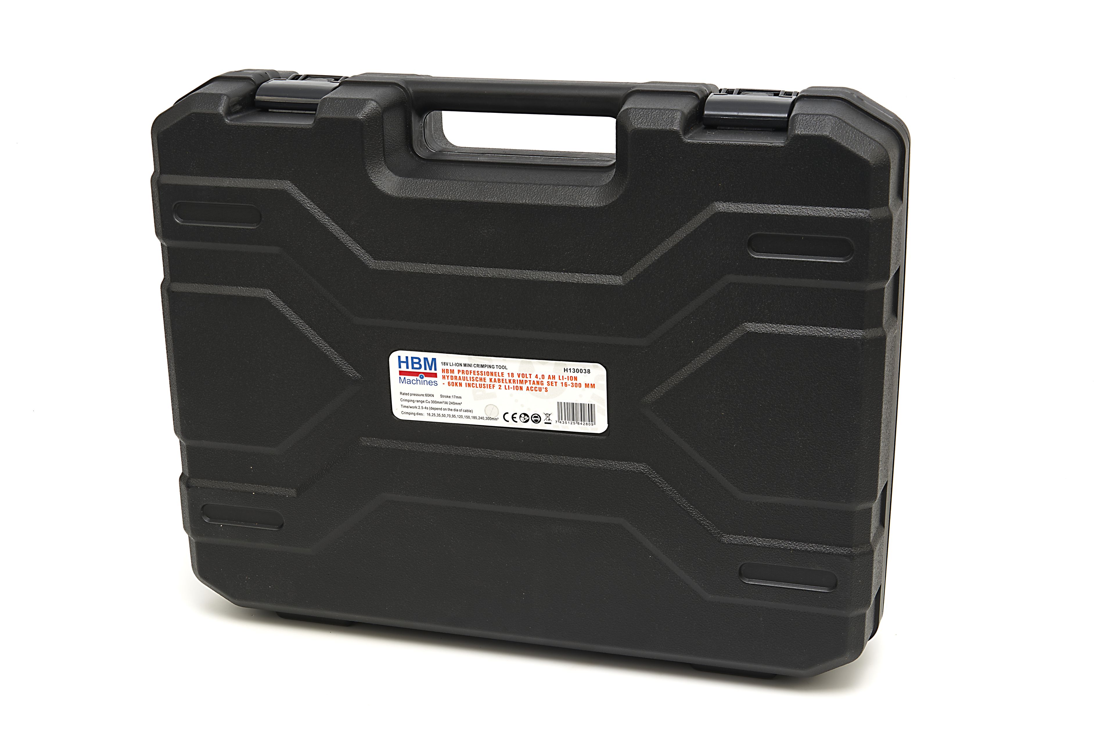 HBM Pince Hydraulique à Sertir pour Câbles 16–300 mm² – 60 kN sur Batterie Image 18