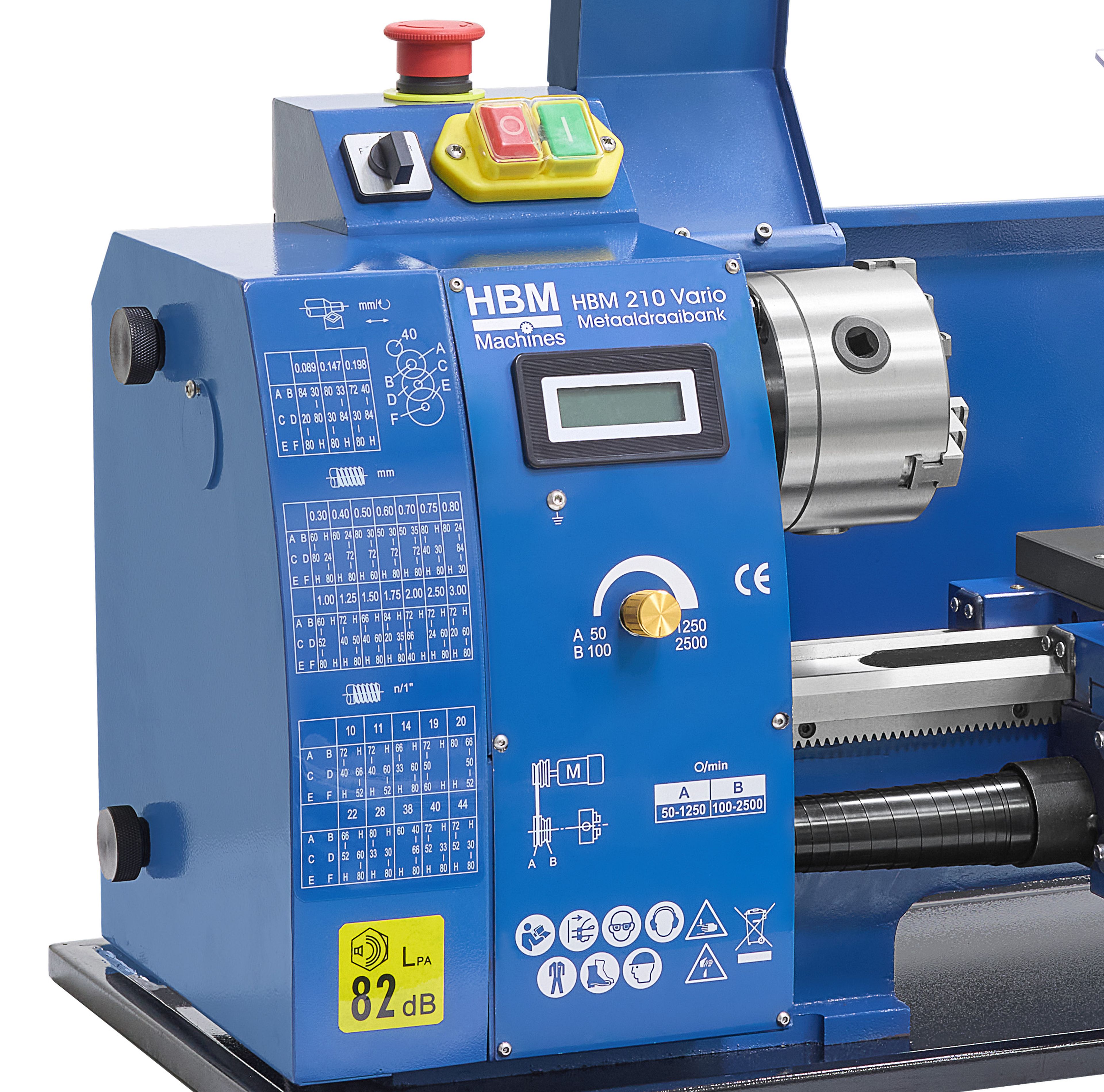 HBM mini tour à métaux 210 x 400 vario Image 4