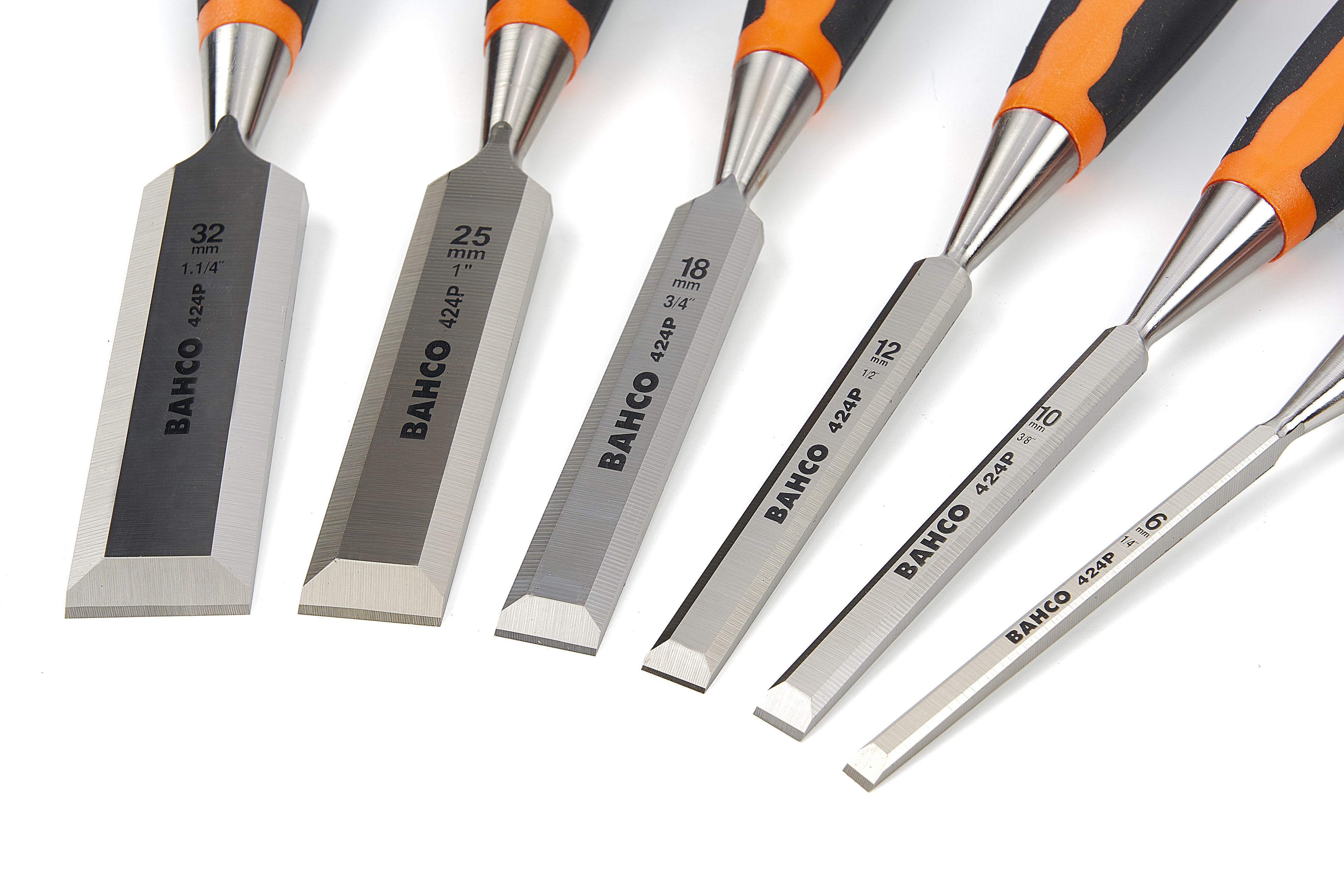 Bahco 424P-S6-EUR 6 Delige Steekbeitelset Image 4
