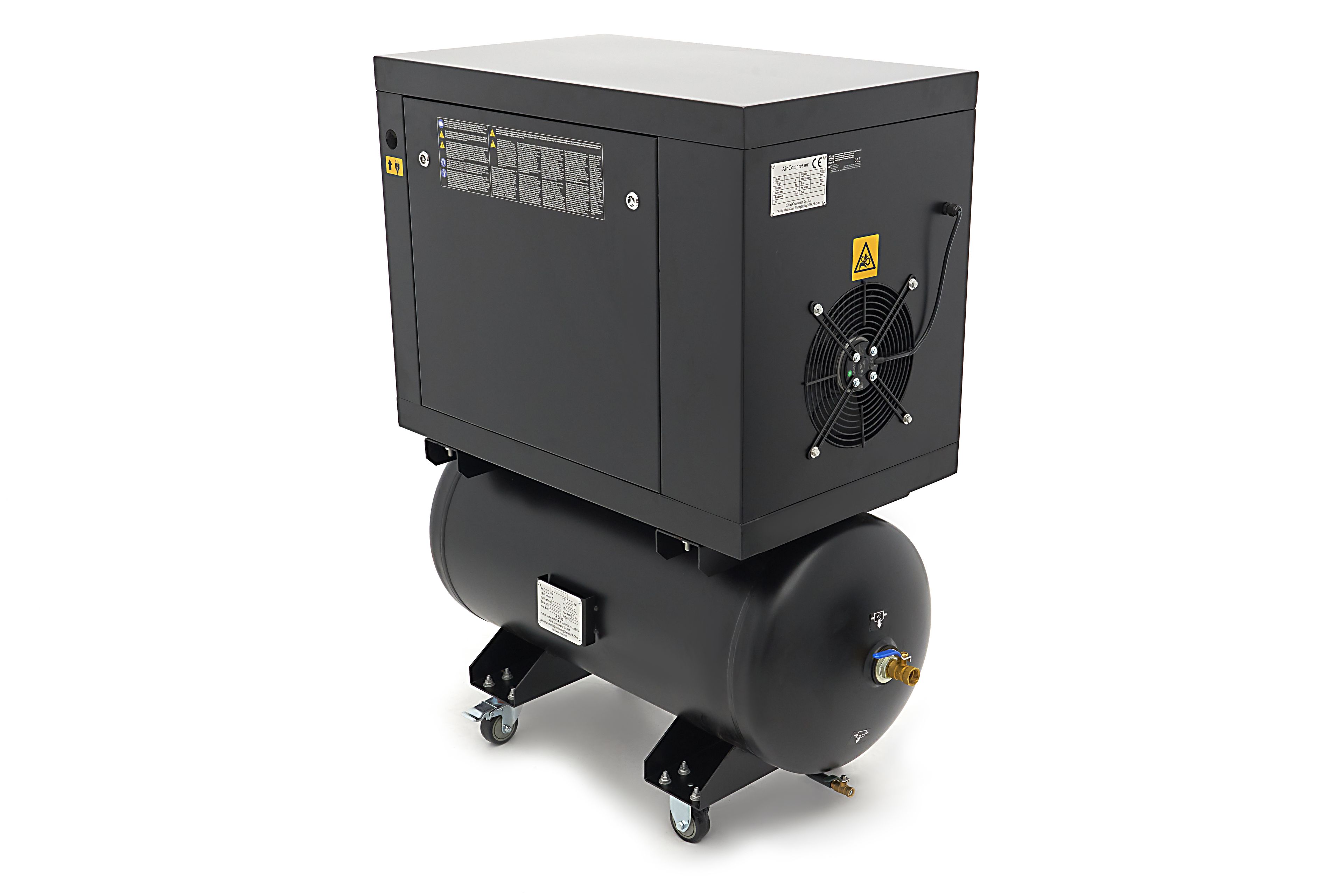 Compressore a vite HBM 5 hp combinato con serbatoio d'aria da 160 litri Image 7