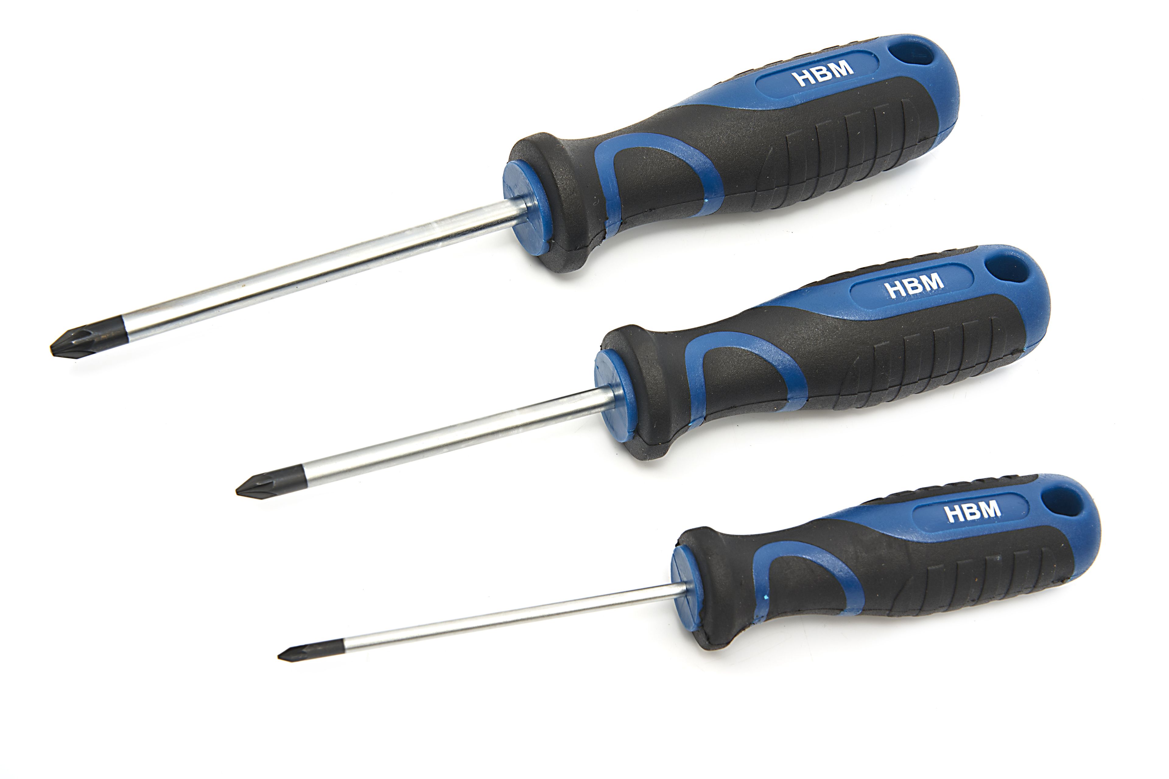 HBM soft grip schroevendraaier-, dopsleutel-, bitset 100-delig Image 8