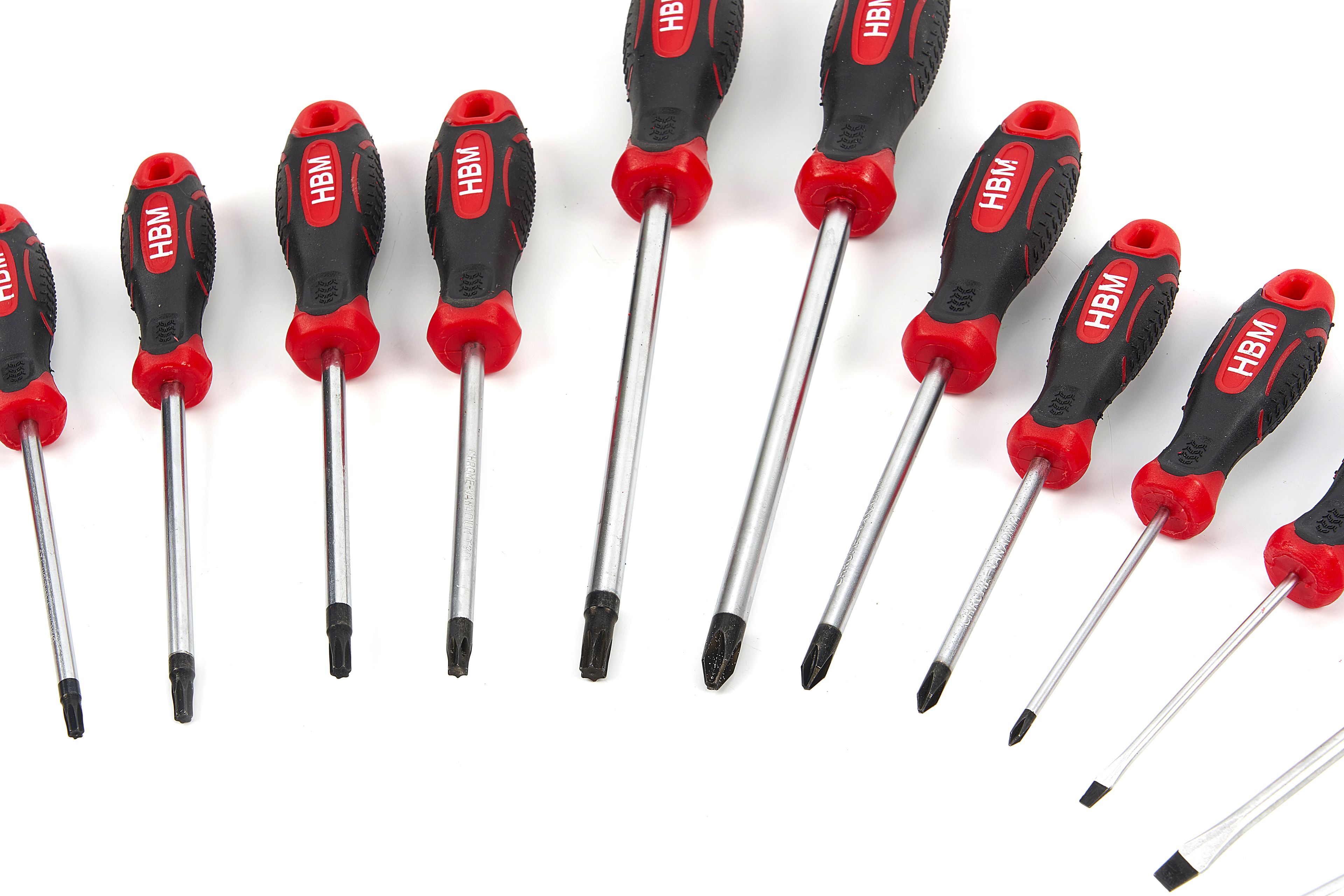 Set di cacciaviti HBM da 23 pezzi con inlay in Carbon Foam per carrello portautensili Image 11