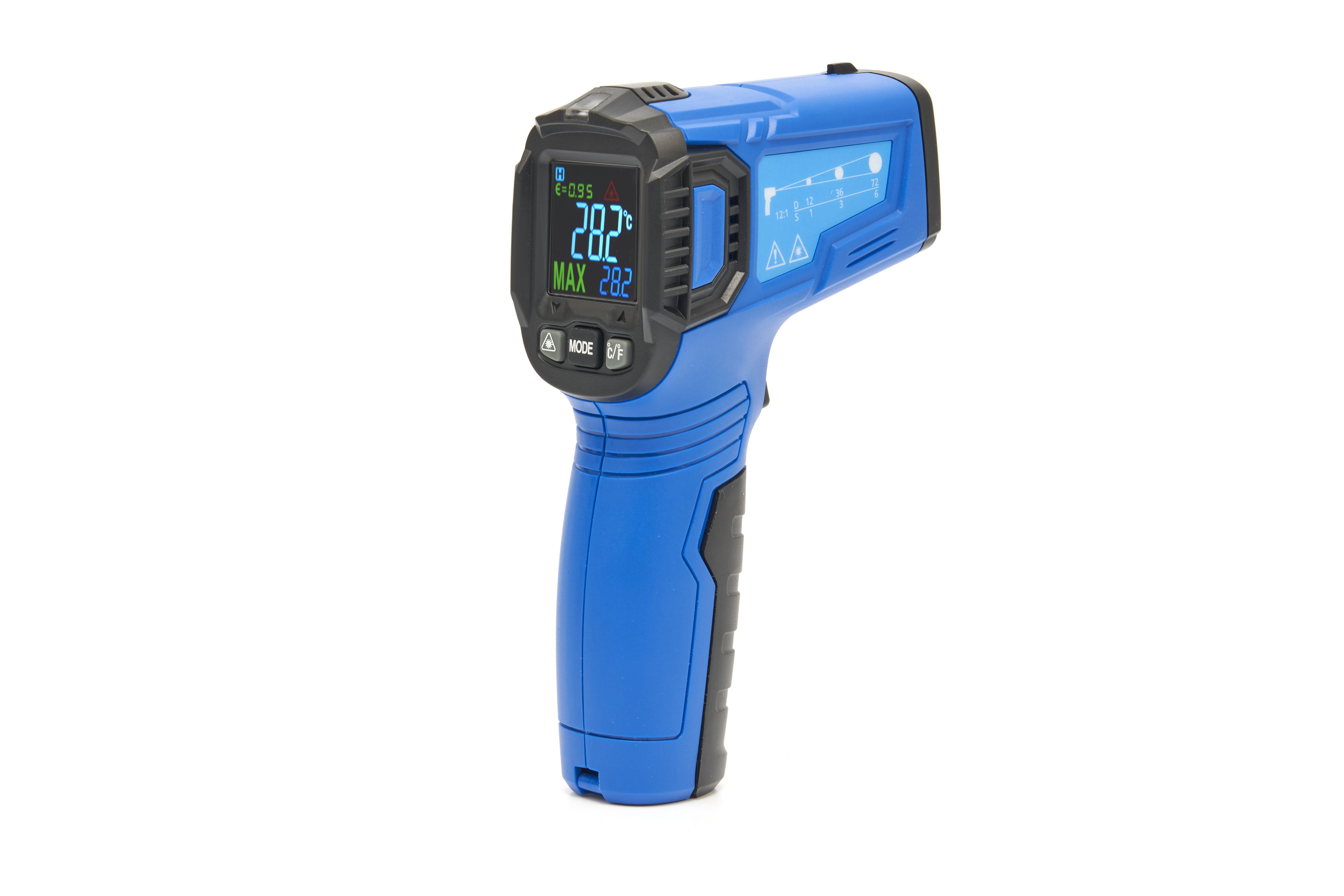 Thermomètre infrarouge numérique HBM -50 / + 380 degrés - modèle 2 Image 3
