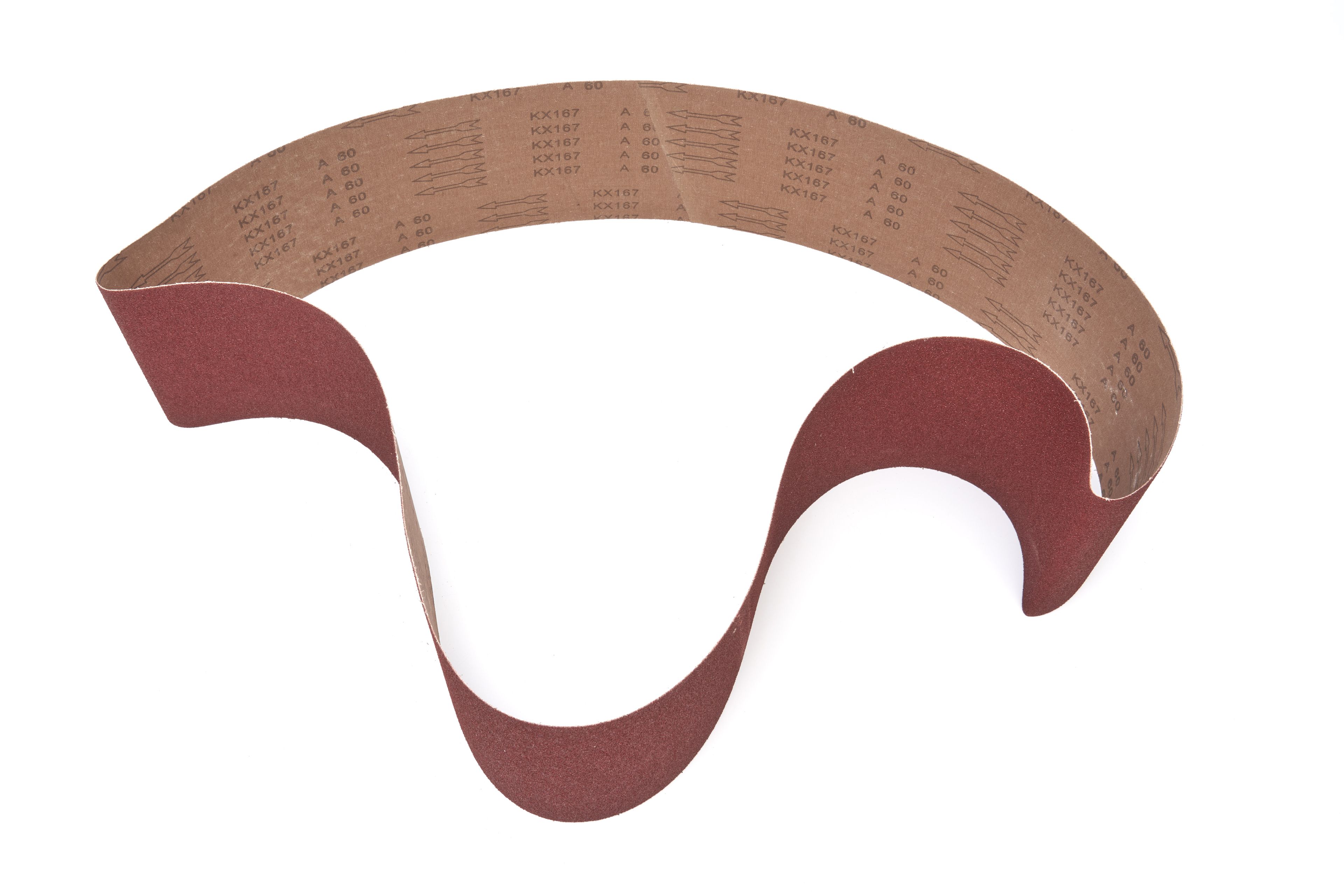 HBM bande abrasive 2260x150 mm grain 60 pour ponceuse à bande oscillante Image 2