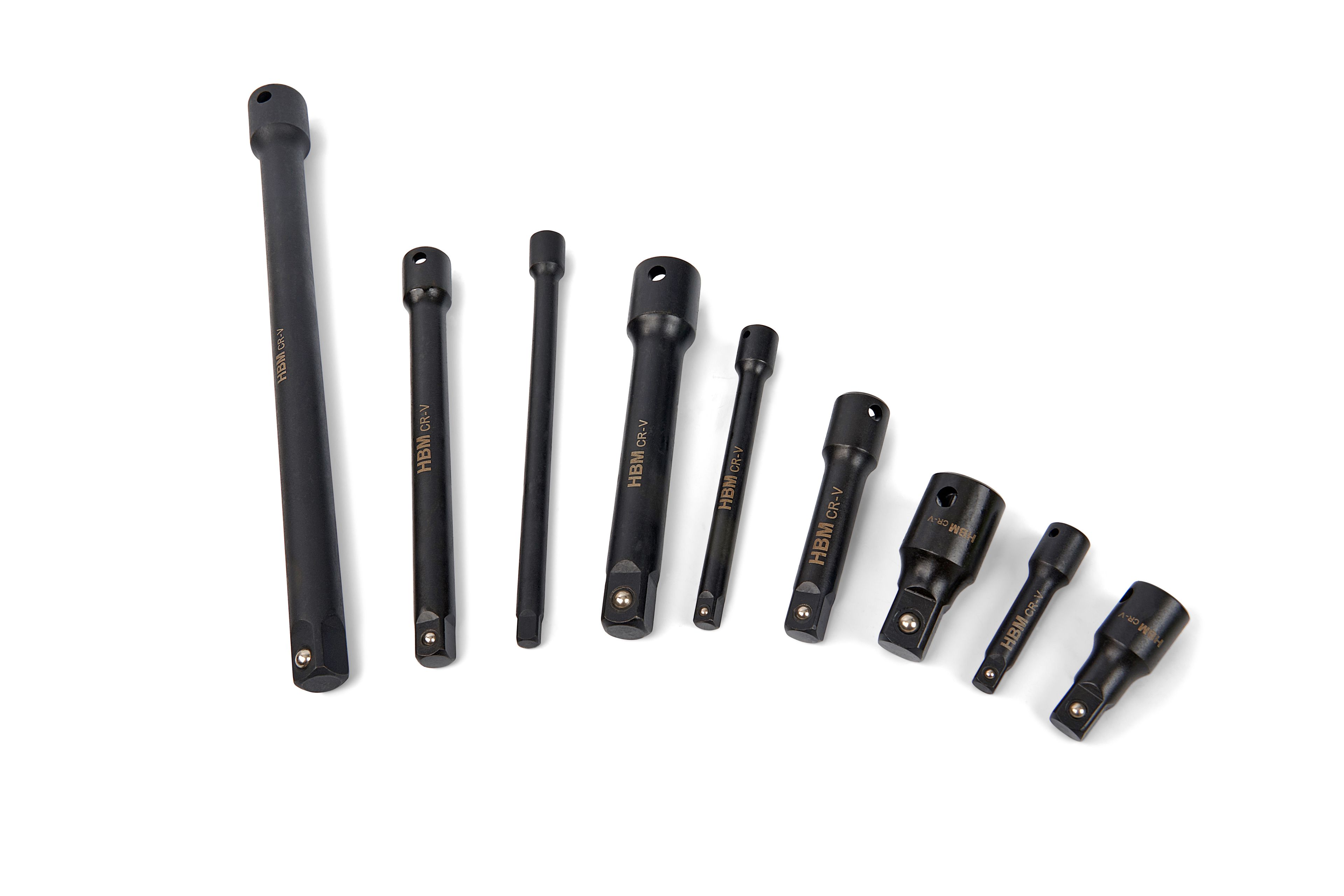 HBM Jeu de rallonges électriques 9 pièces Image 2