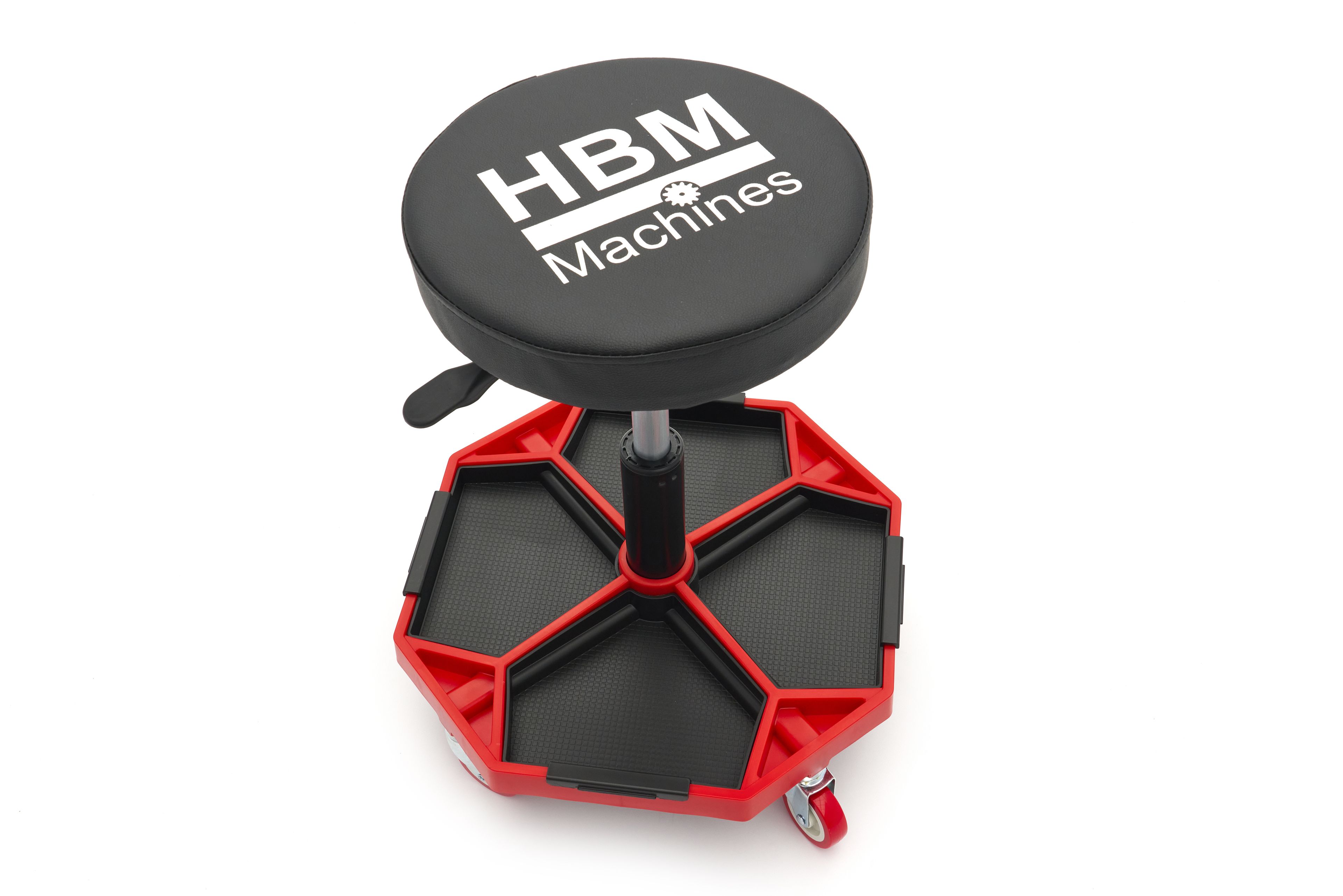 Silla neumática HBM con 4 bandejas de herramientas extraíbles Image 2