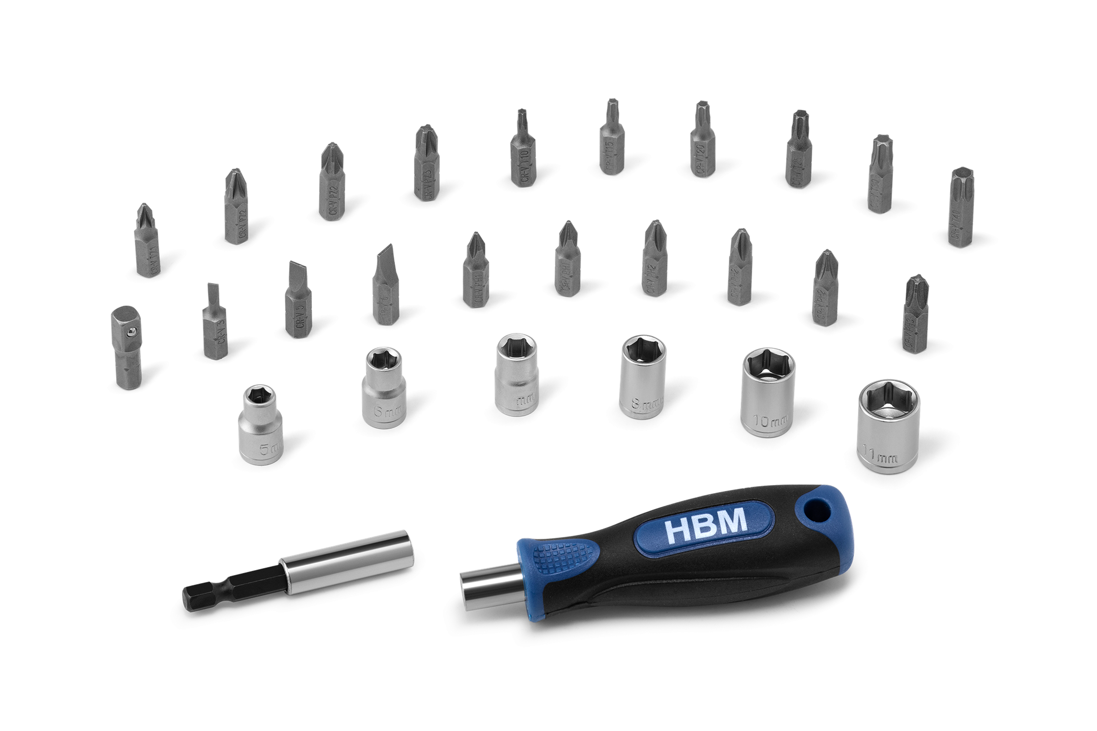 HBM Bit- und Steckschlüssel-Set, 28-teilig Image 4