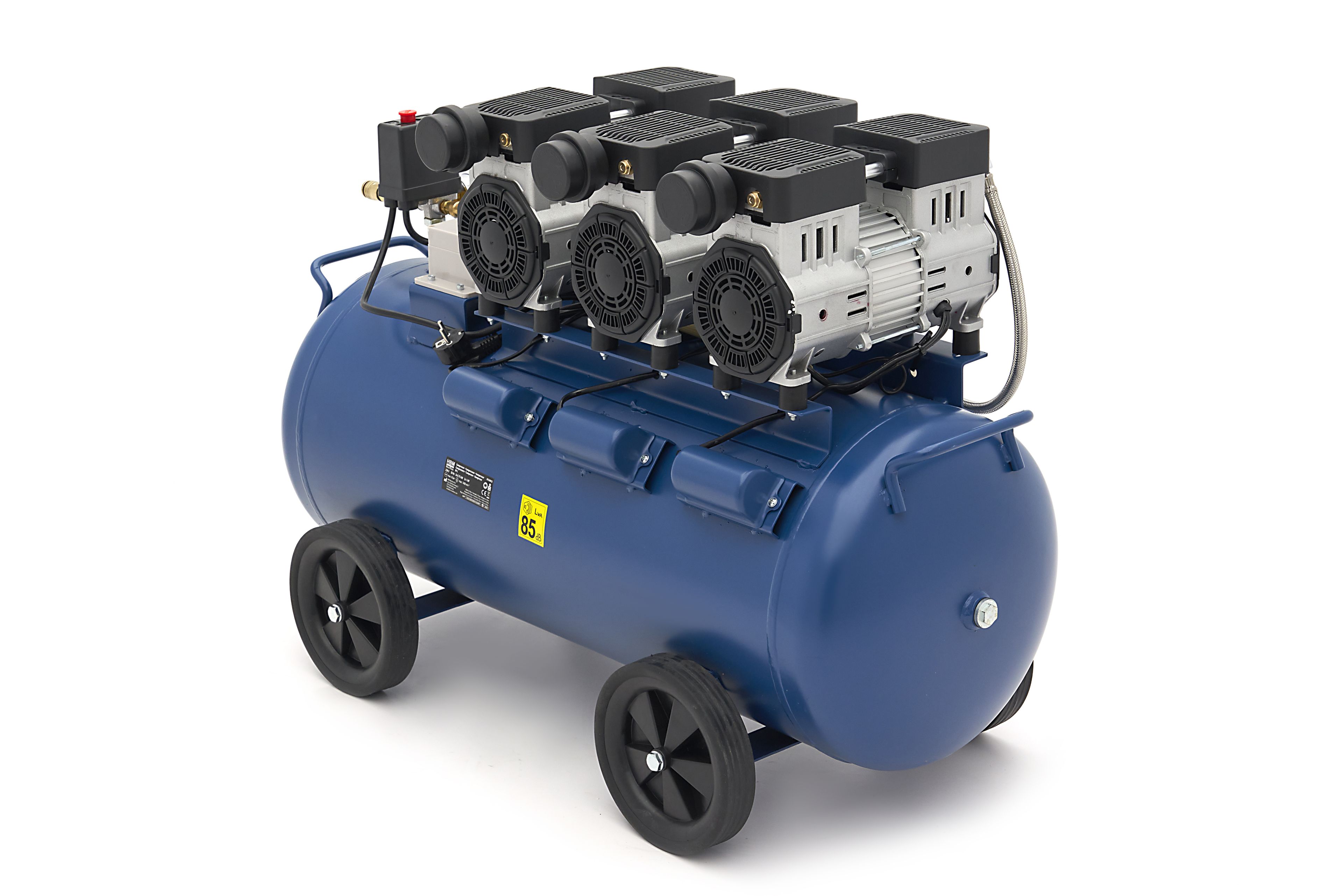 HBM Compresseur silencieux sans huile 90 litres Image 6