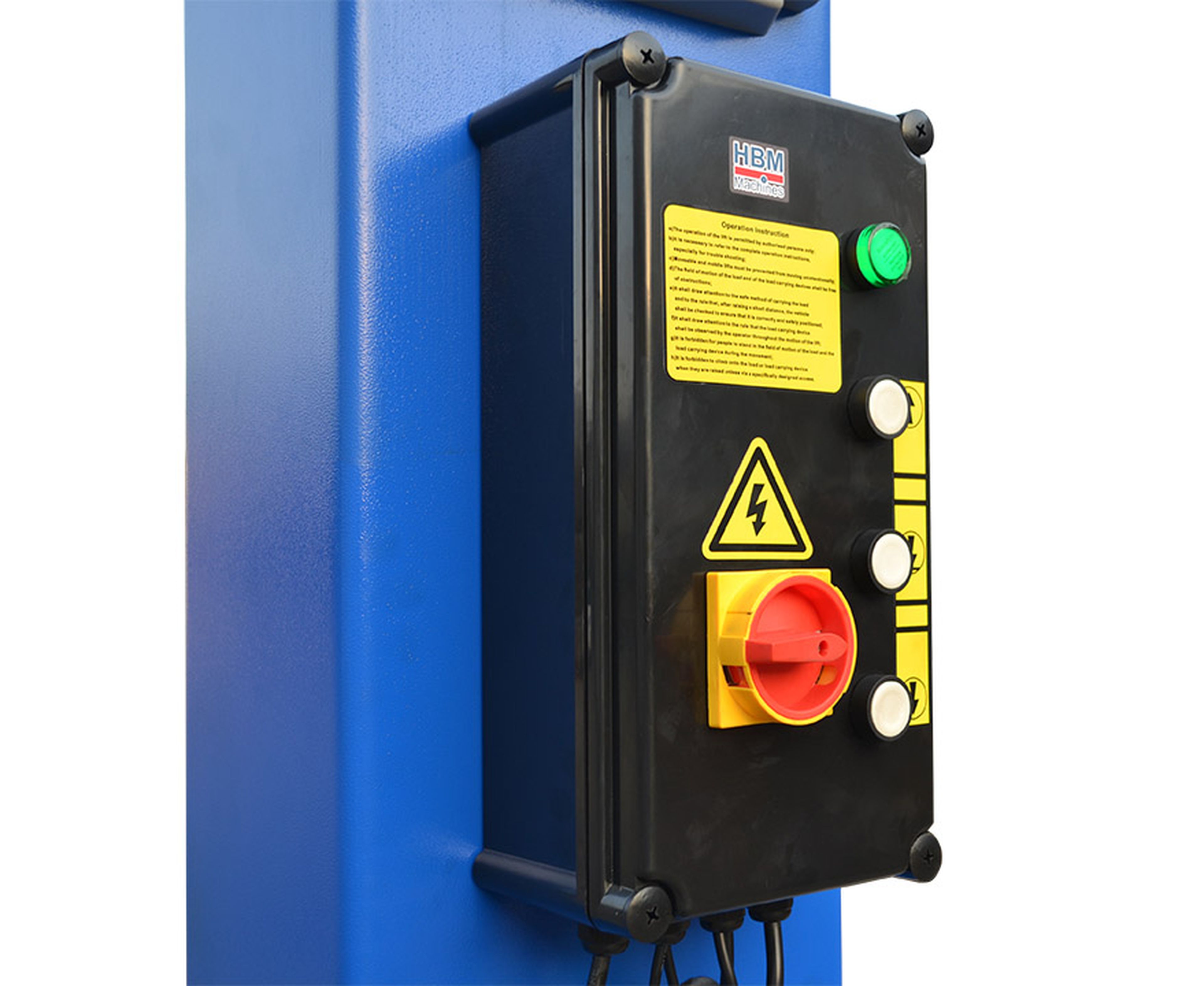 HBM elevador hidráulico de 2 columnas con desbloqueo electrónico 5500 kg Image 11