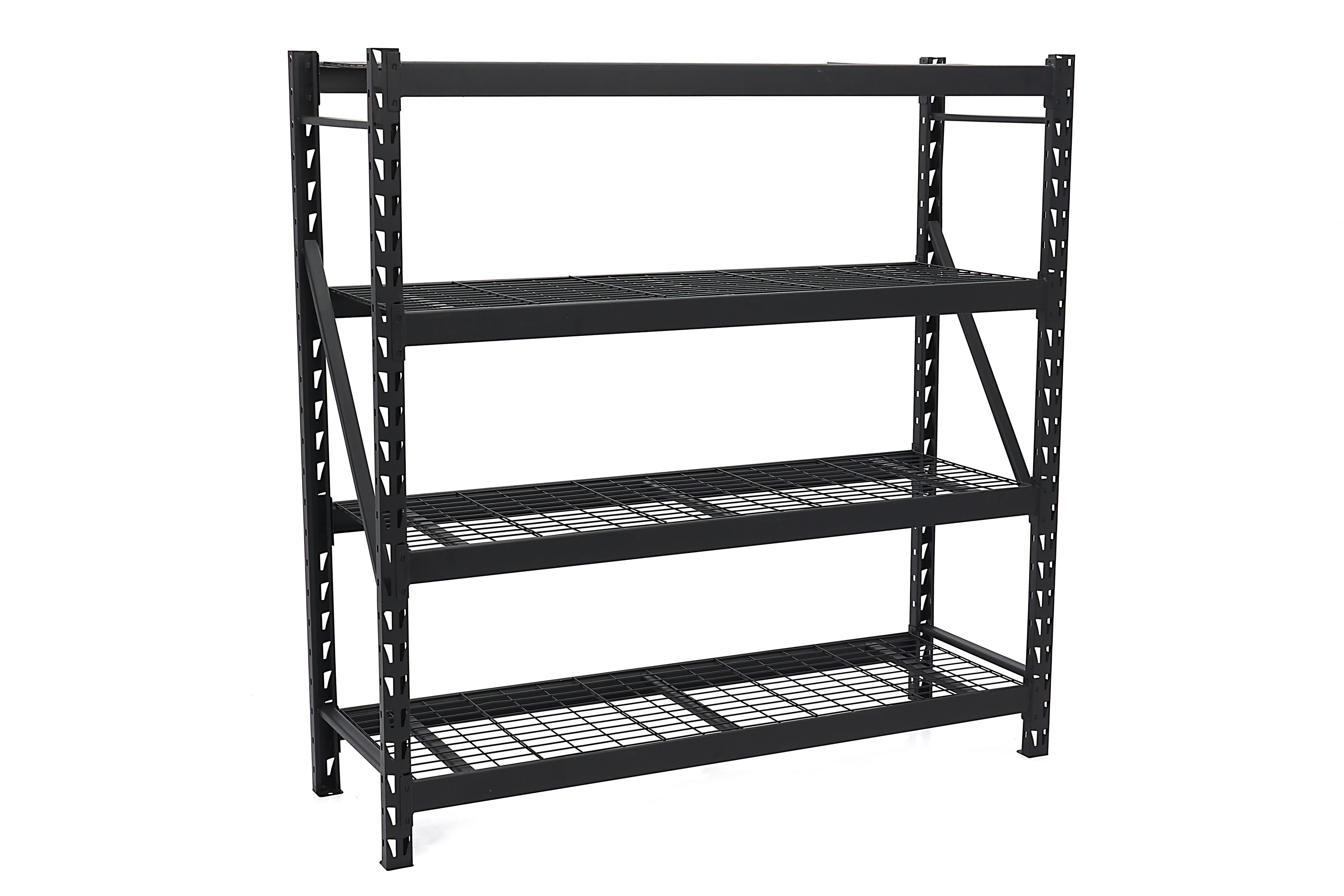 HBM estantería de acero, estantes de acero 4 x 200 kg