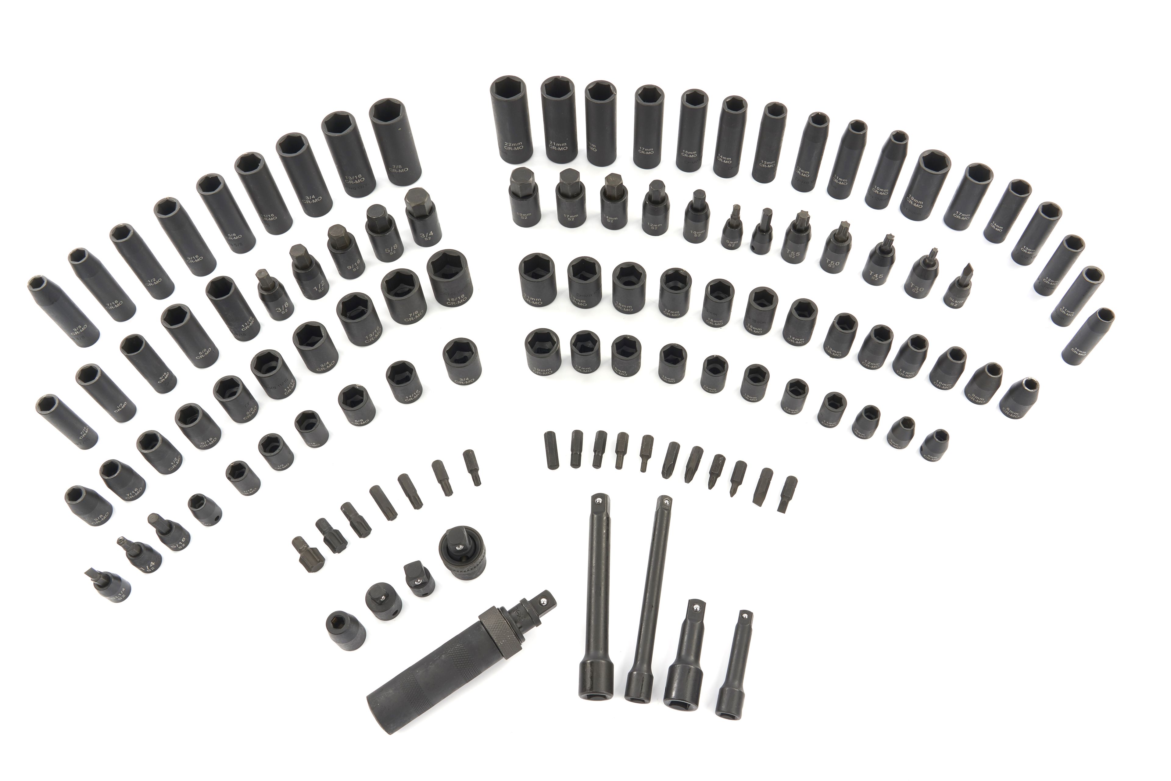 Set di chiavi a cricchetto HBM 119 pezzi professionale misure metriche e INCH Image 8