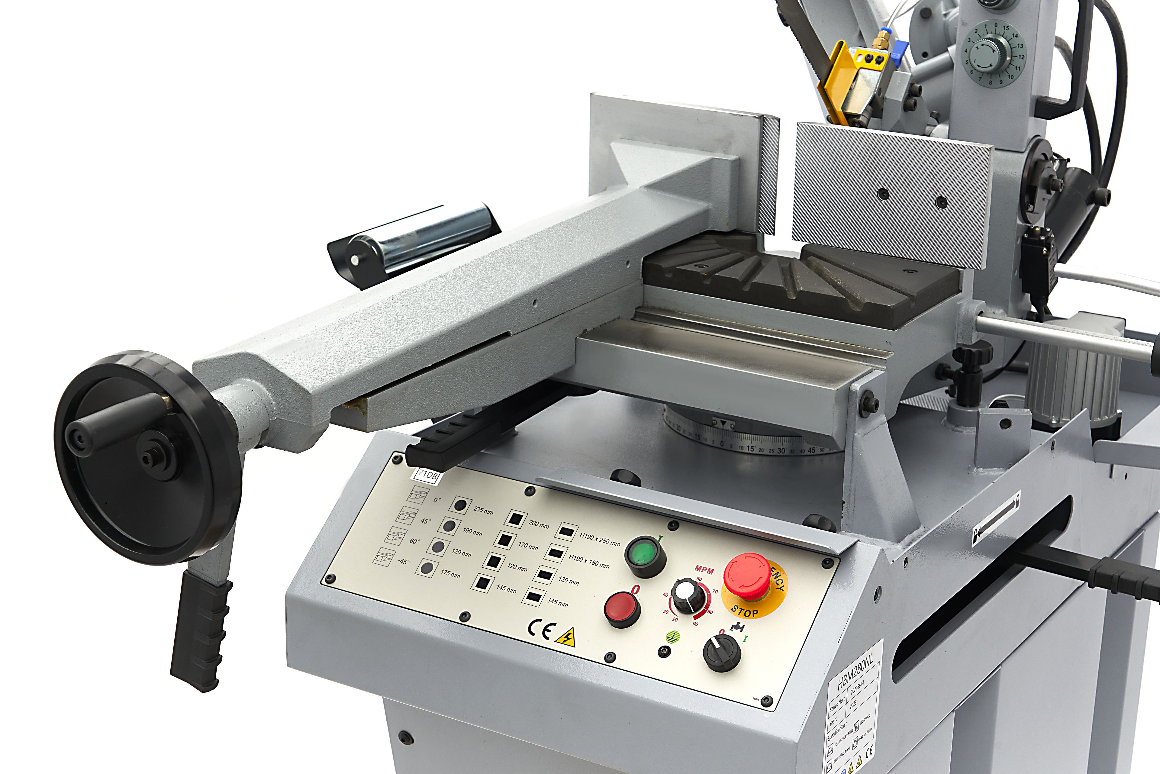 HBM Sega a nastro in metallo 280NL 400 volt Image 7