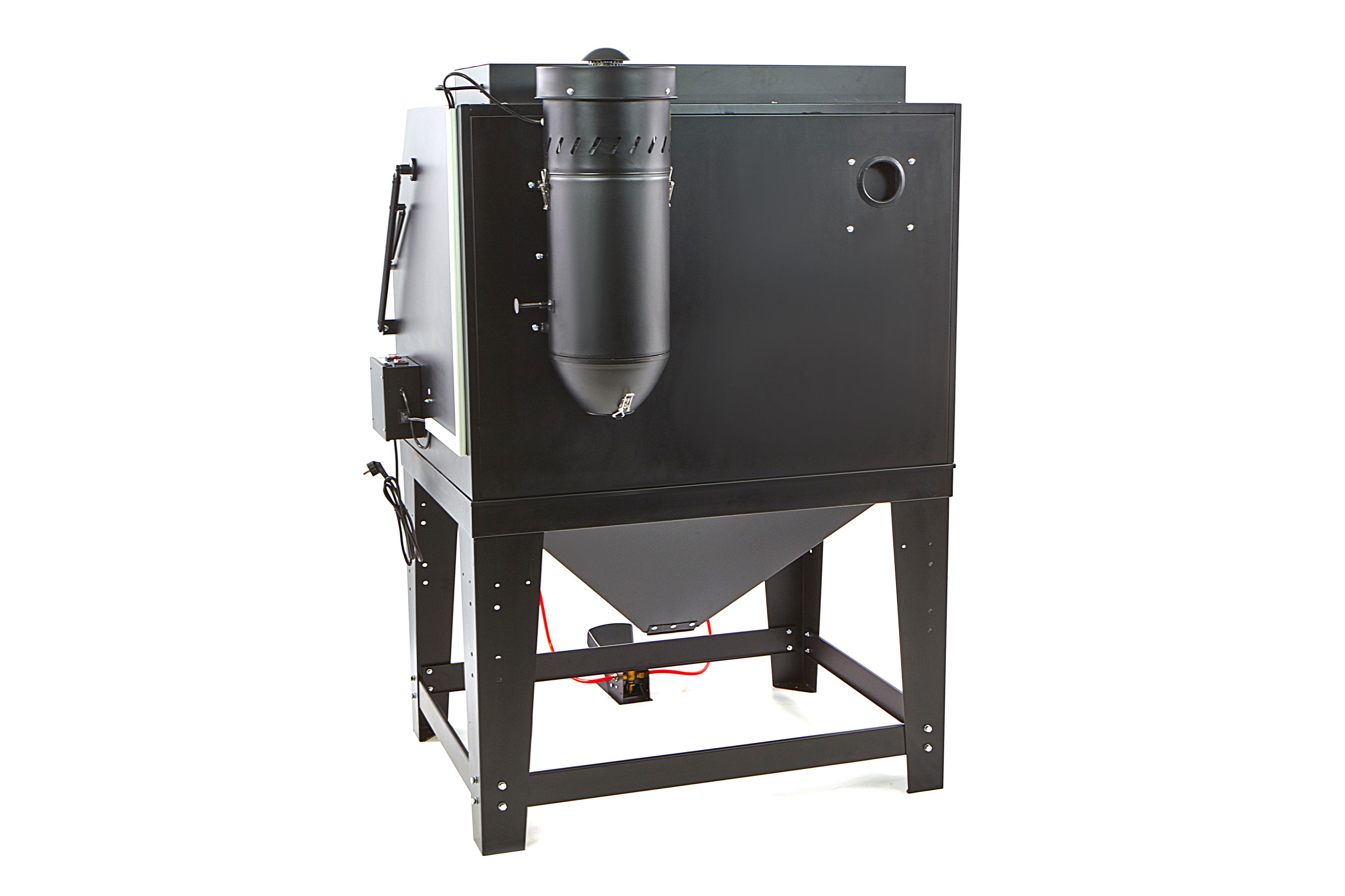 HBM SBC 990 Cabine de sablage avec extraction, noire mat Image 13