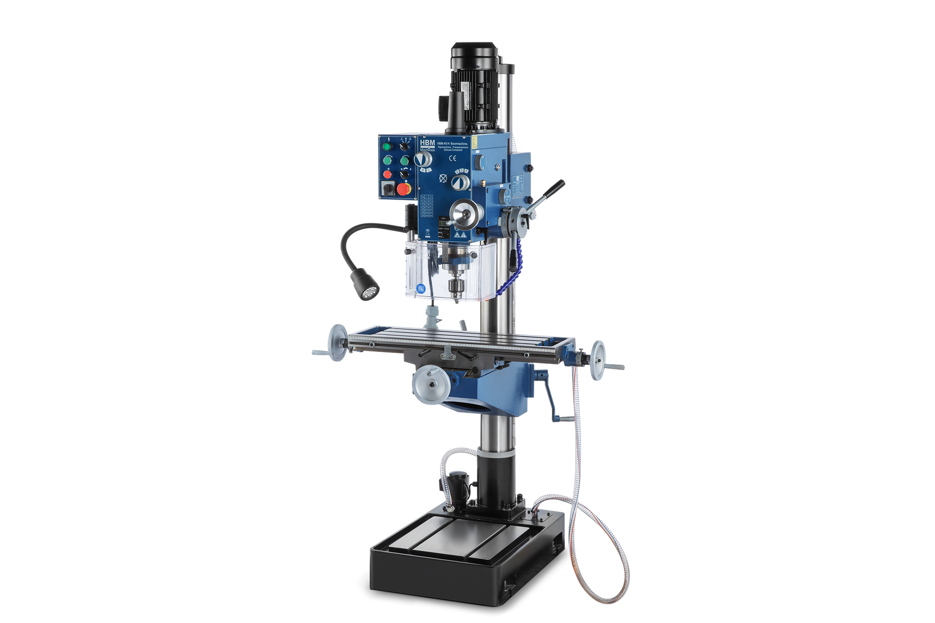 HBM 40 H Perceuse, Taraudeuse, Fraiseuse complète