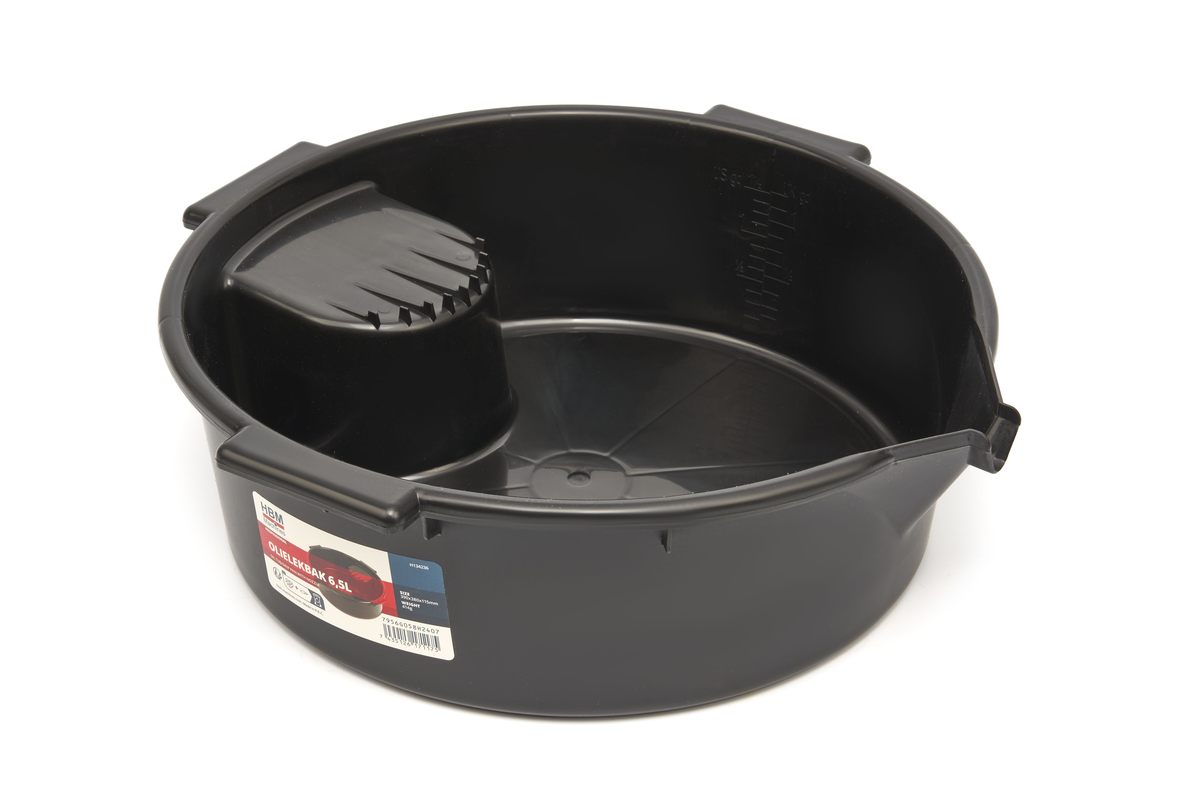 Bandeja de aceite HBM de 6,5 litros