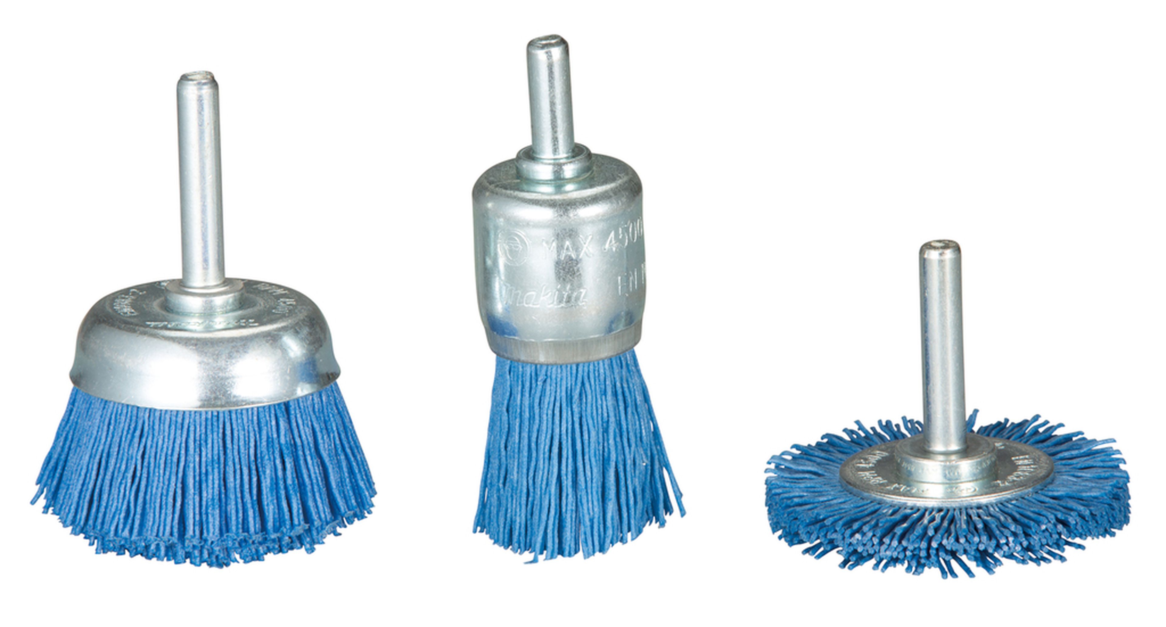 Makita Jeu de brosses en nylon 3 pièces