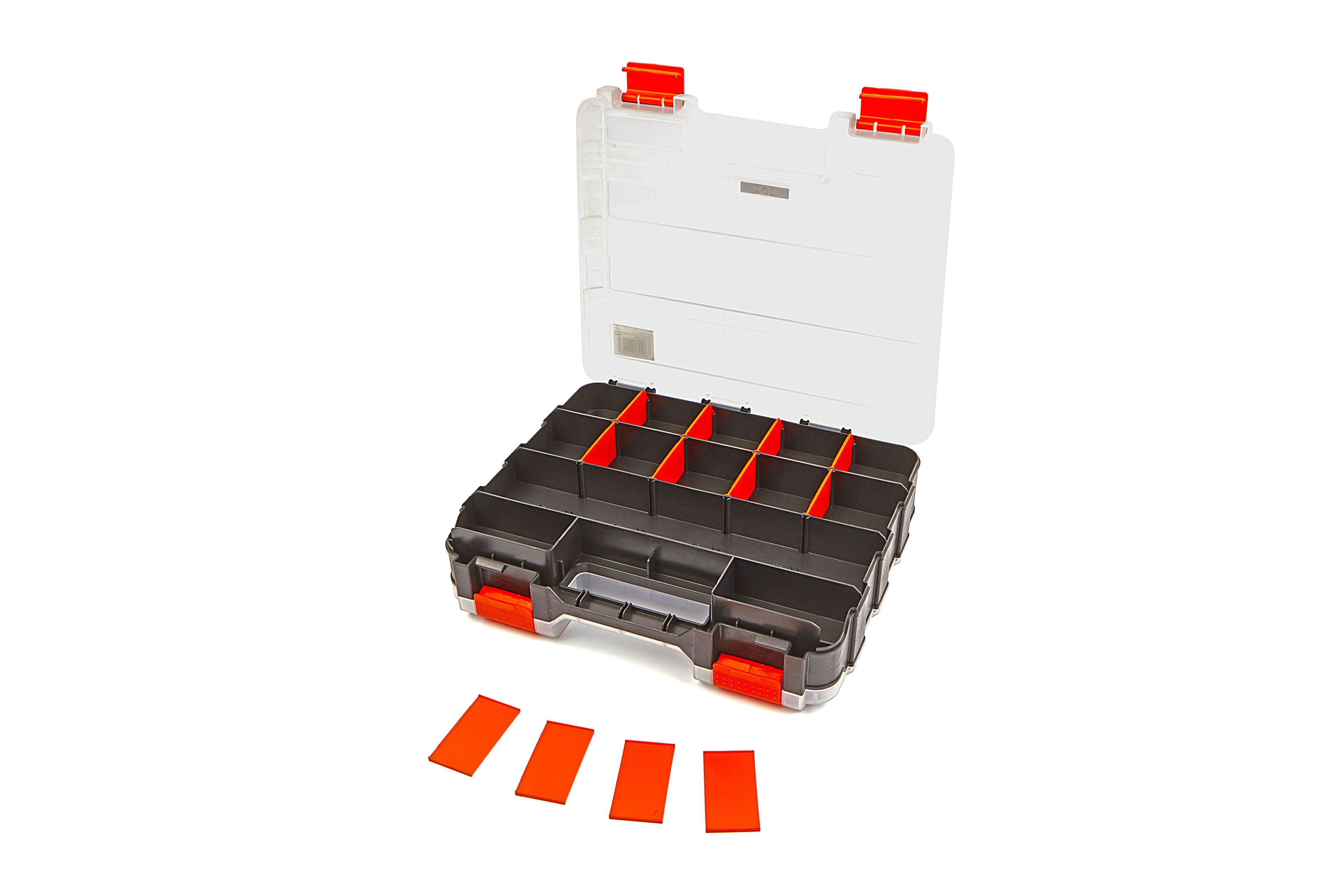 HBM caja de surtido doble cara 32 x 26 x 8 cm, con 30 compartimentos Image 3