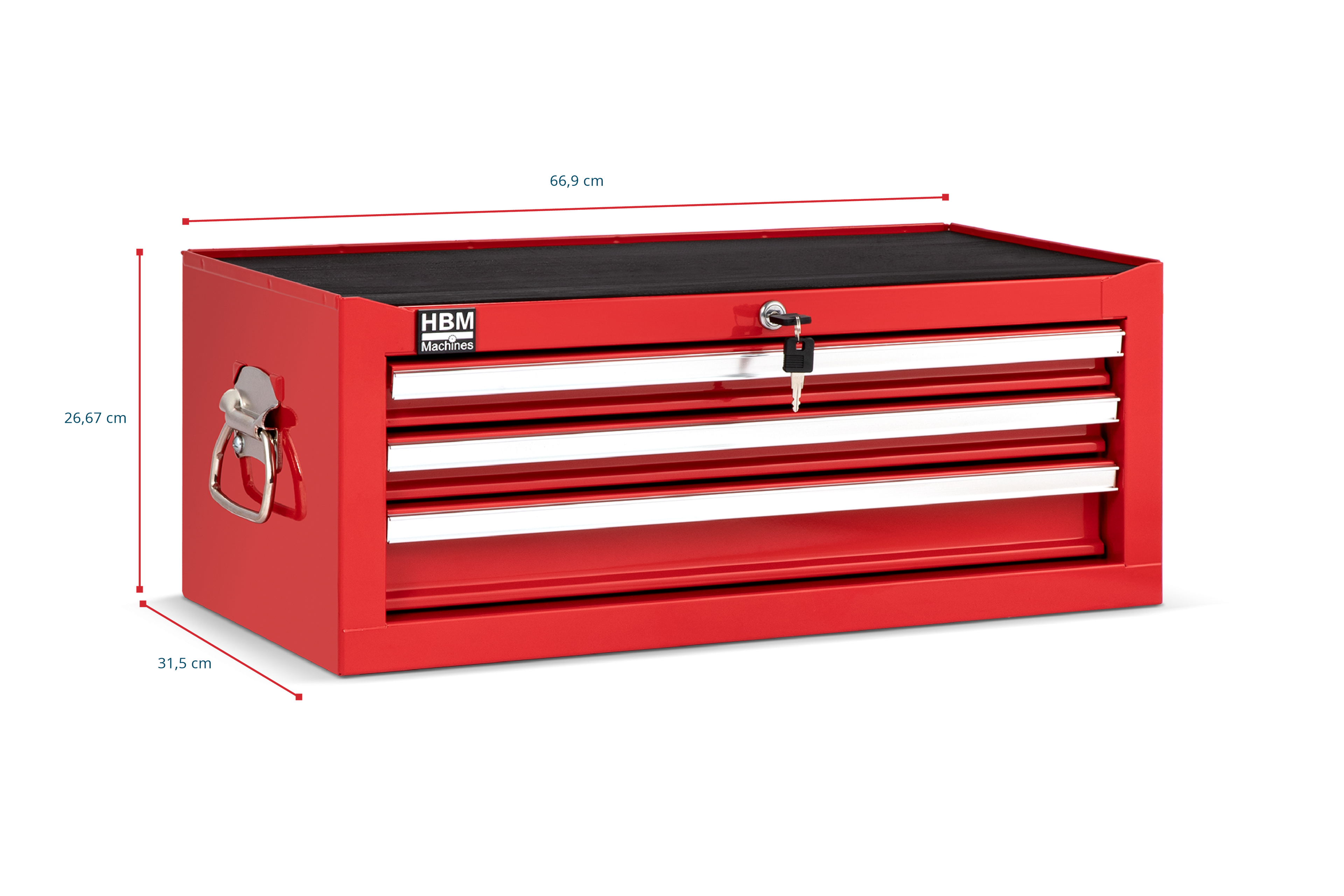 HBM B Werkzeugschrank ROT Image 6