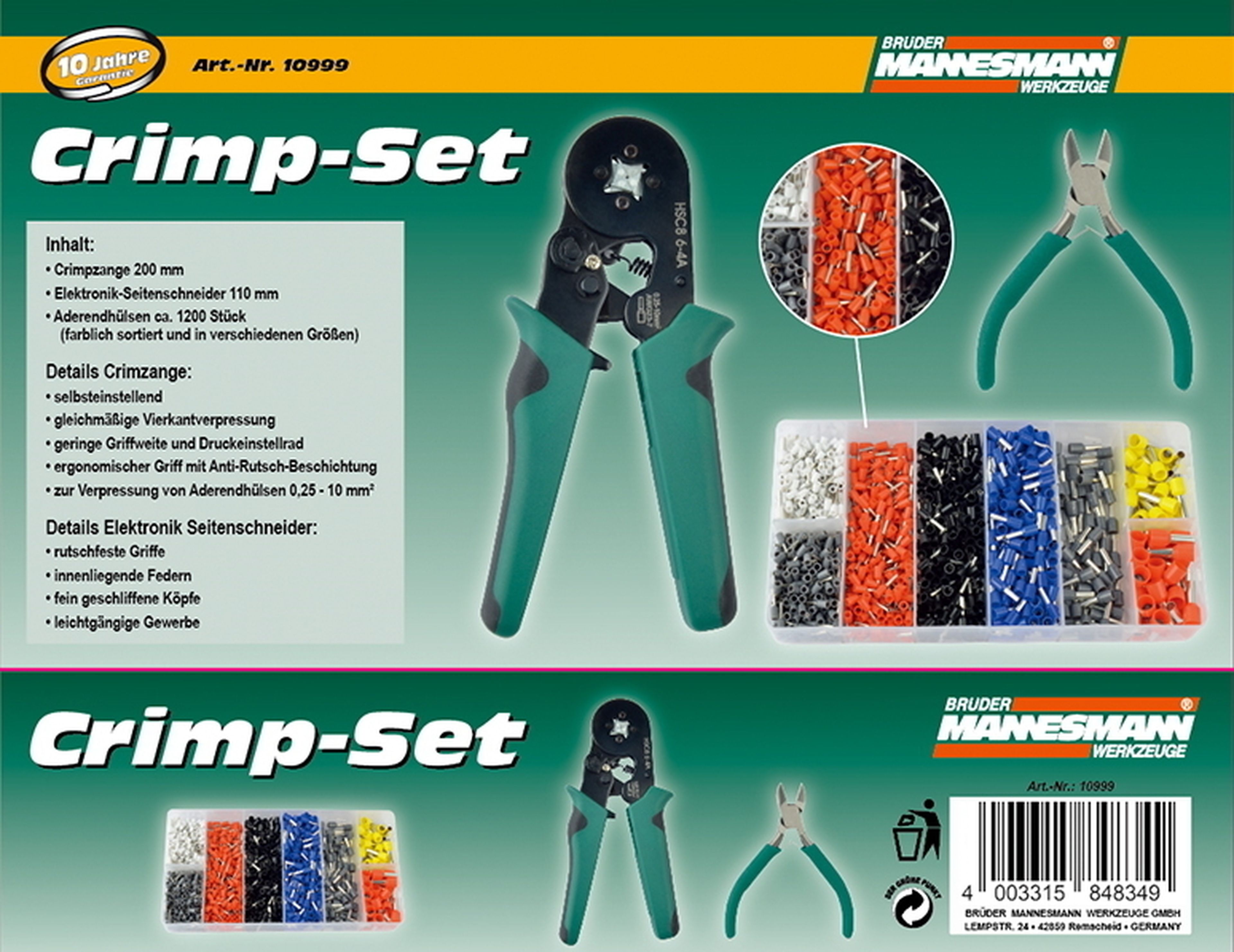 Mannesman Krimptangset 1202 dlg Image 5