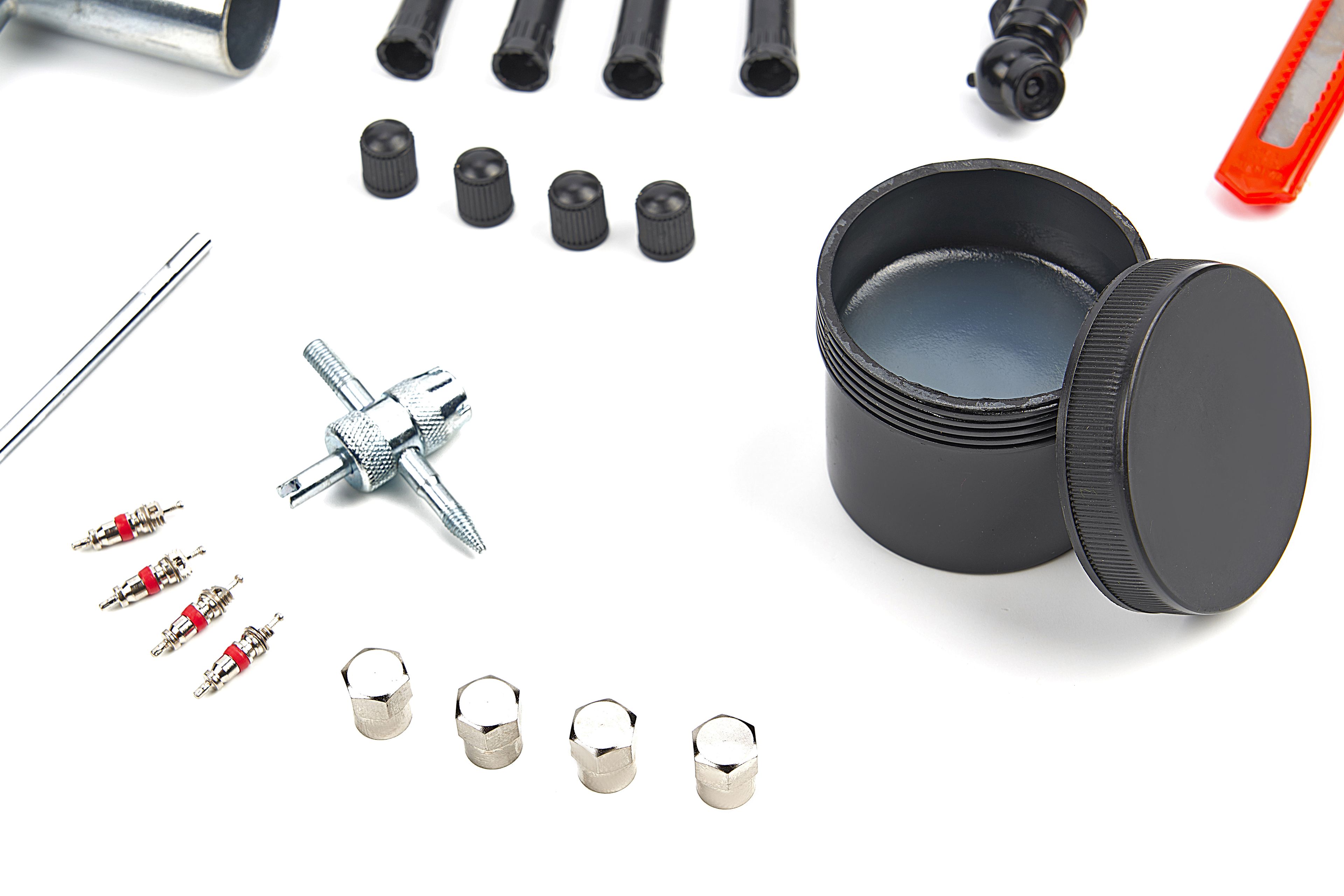 HBM Set di riparazione pneumatici 64 pezzi Completo Image 4