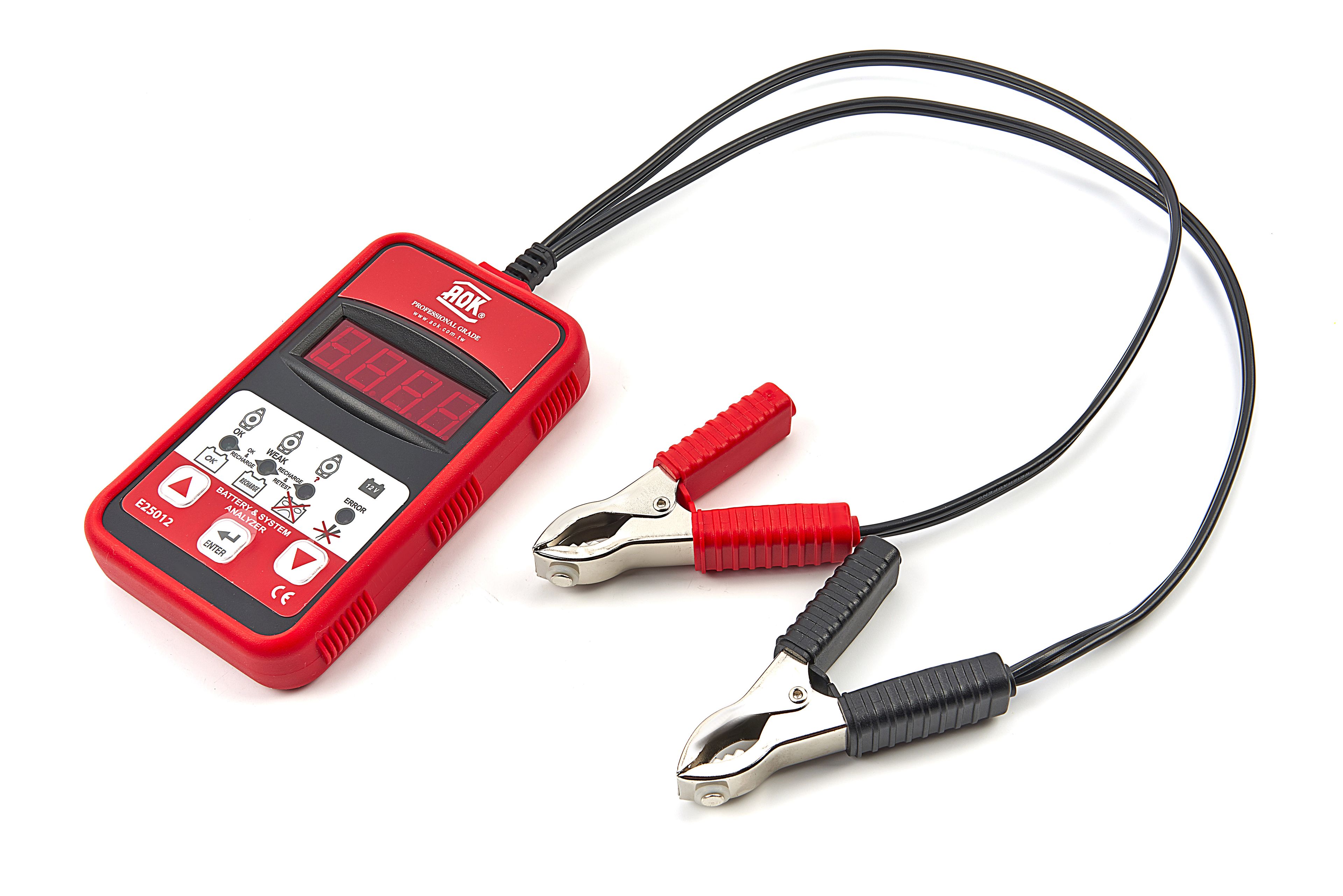 AOK professionele accu- en dynamotester, accubewaker, 50 cm