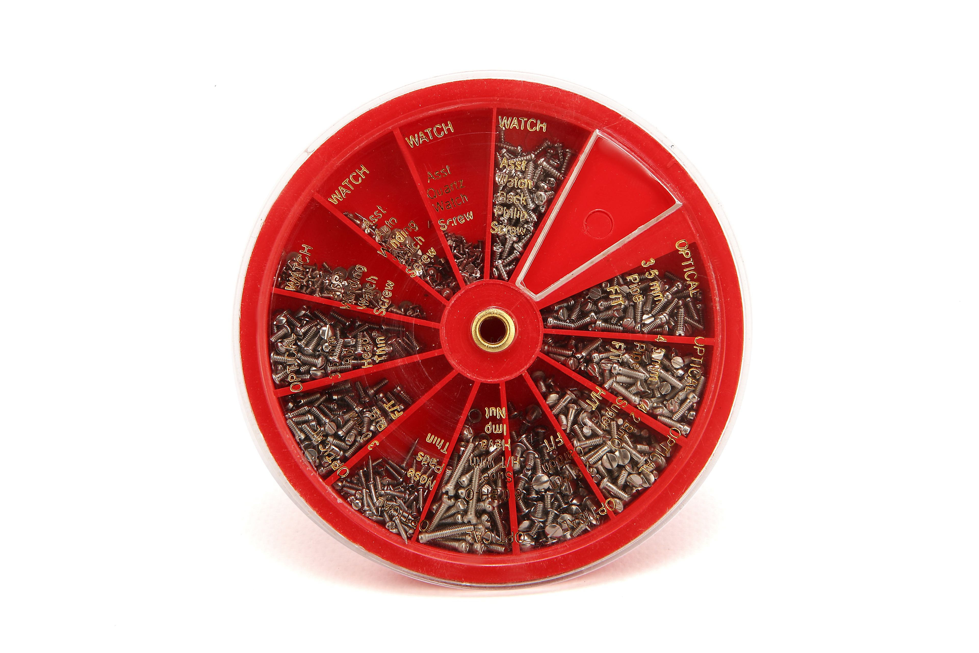 HBM Assortiment de 1000 pièces de vis de montre