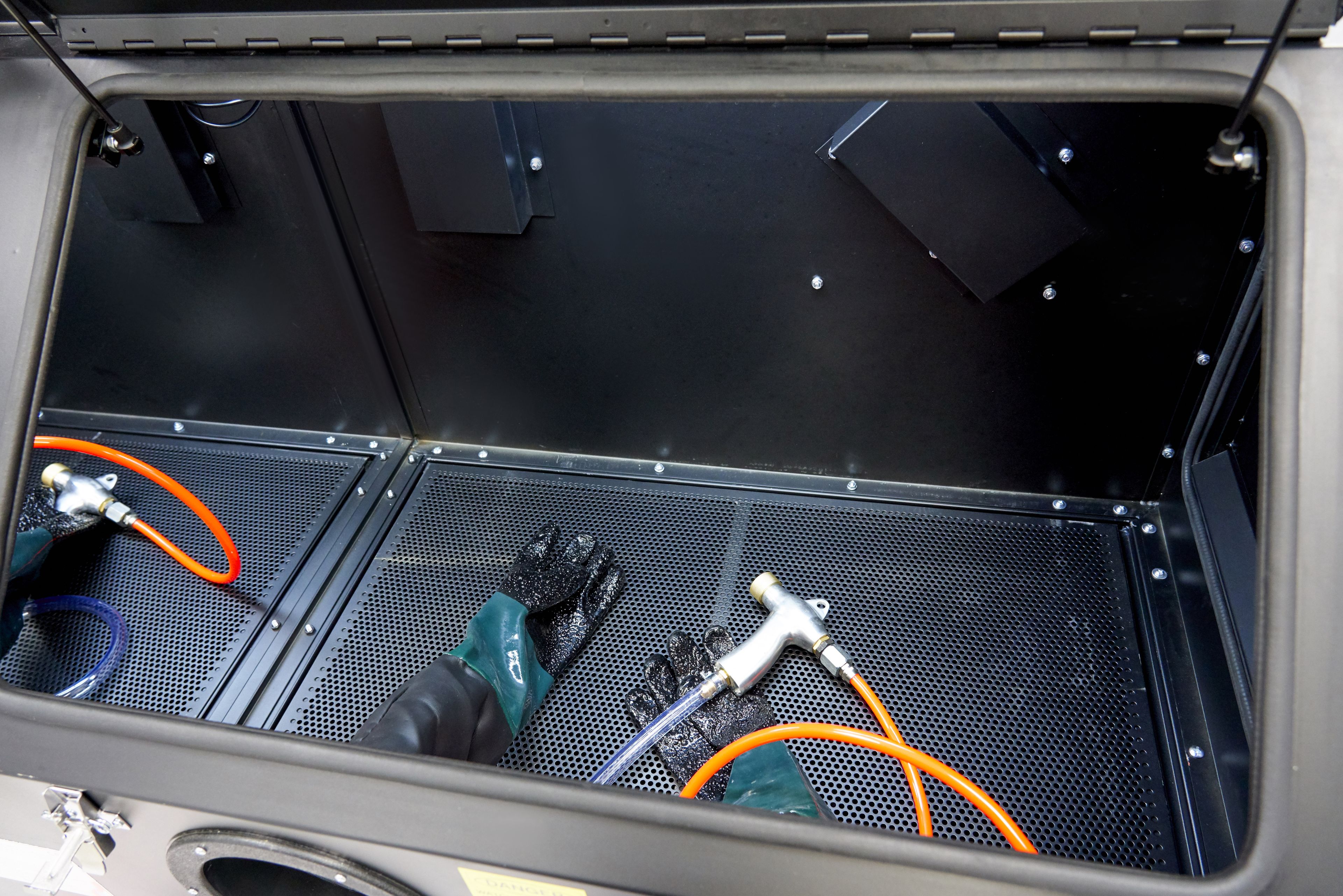 Cabine de sablage double HBM SBC 880 avec 2 ventilateurs d'extraction Image 23