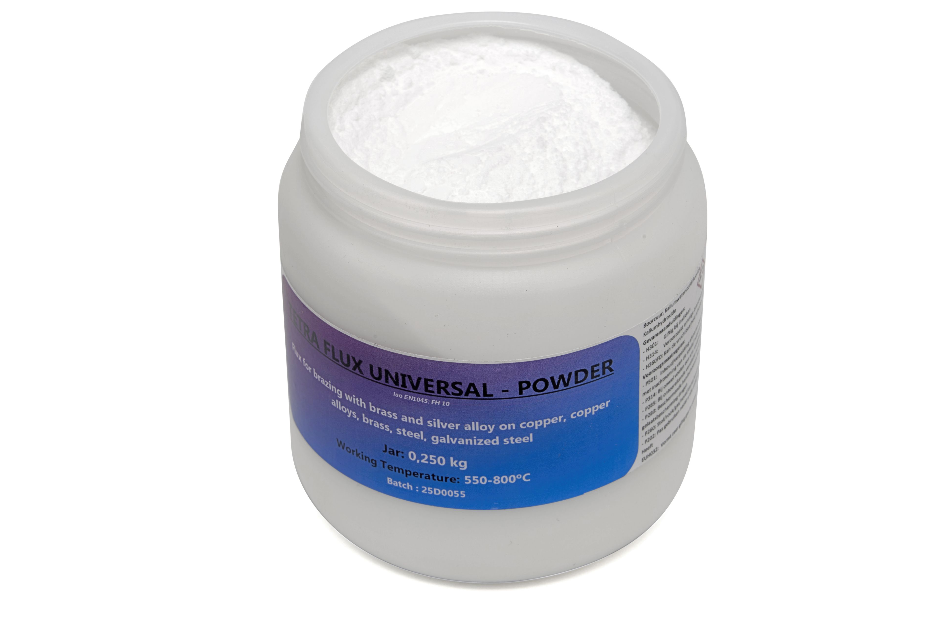 HBM Poudre à souder en résine argentée Flux 6 250 g Image 2