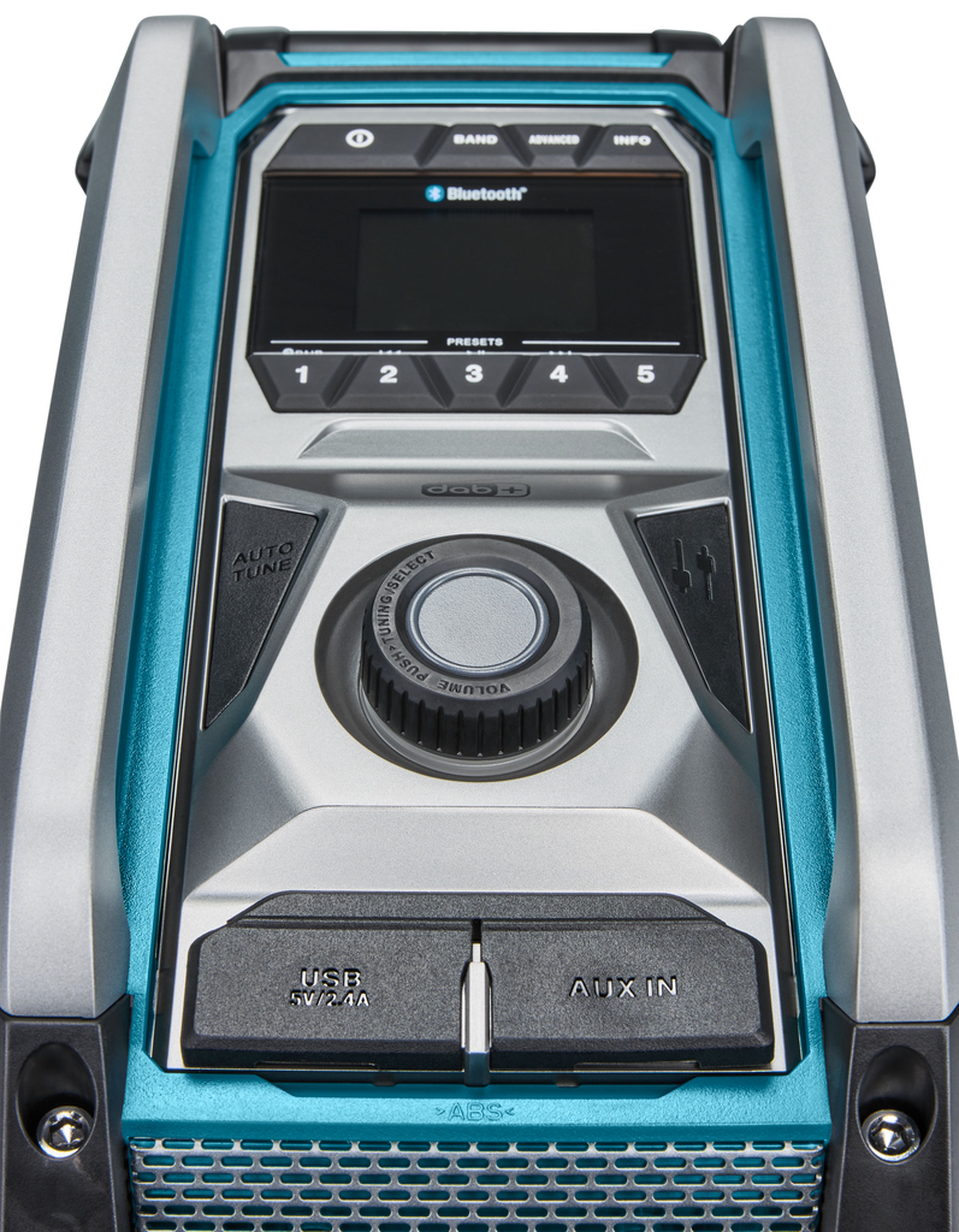 Makita radio de chantier sans fil, FM DAB, DAB+, Bluetooth, MR007GZ Image 4