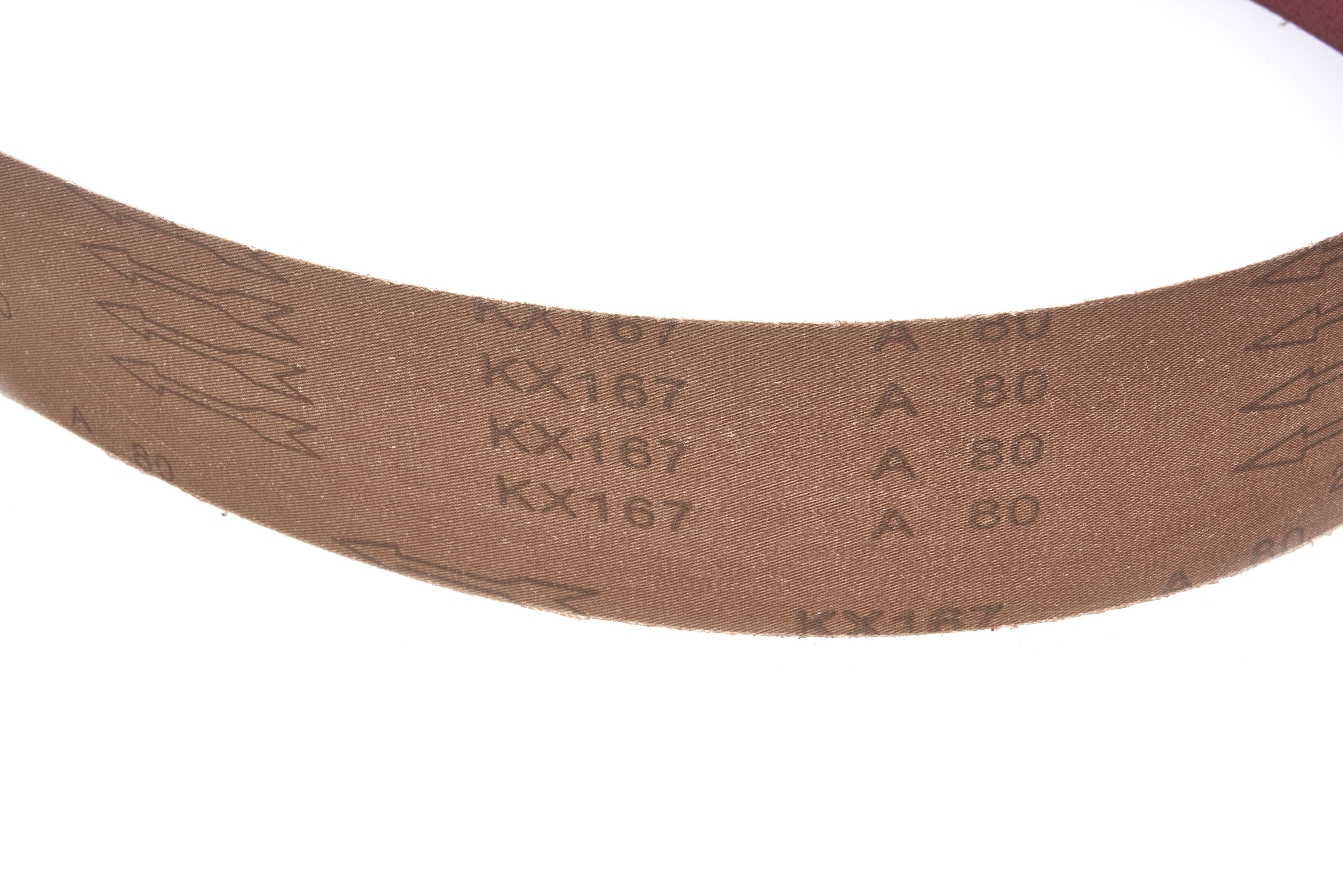 Schuurband 3156mm korrel 80 tbv HBM cilinderschuurmachine 560 mm, 5 stuks Image 2