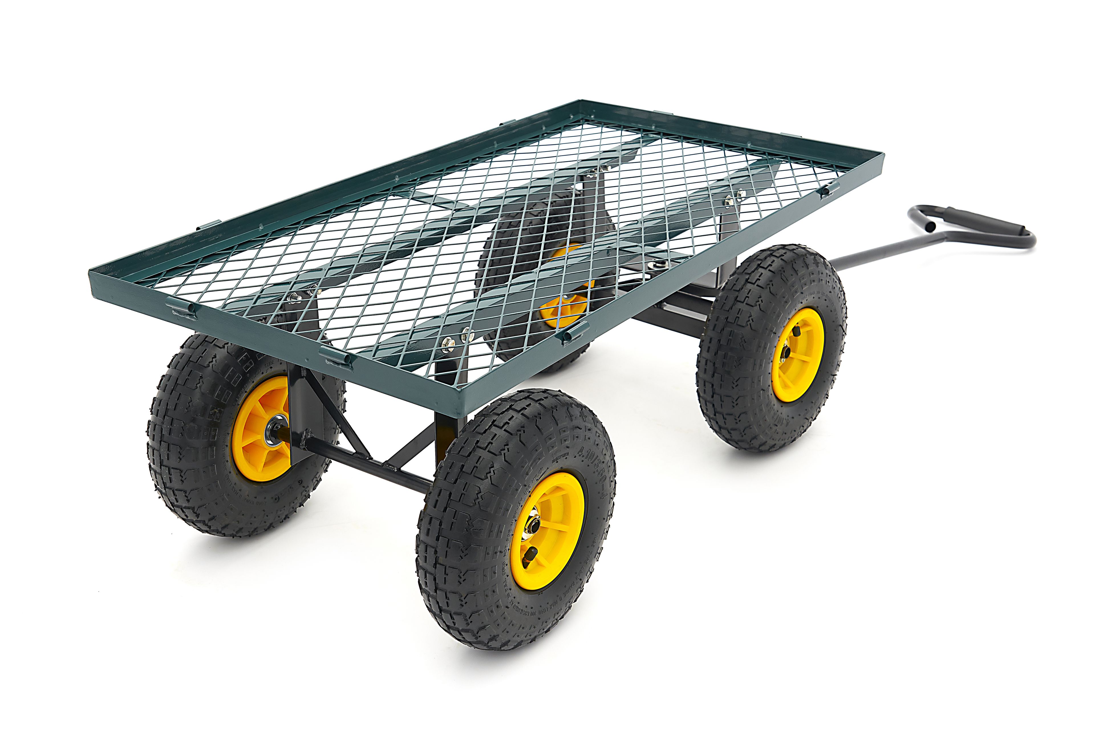 HBM 100 Kg Trolley, Bollard Trolley, Garden Cart With 86 x 46 x 38 cm Cargo Box Includes Canvas Bag Image 13